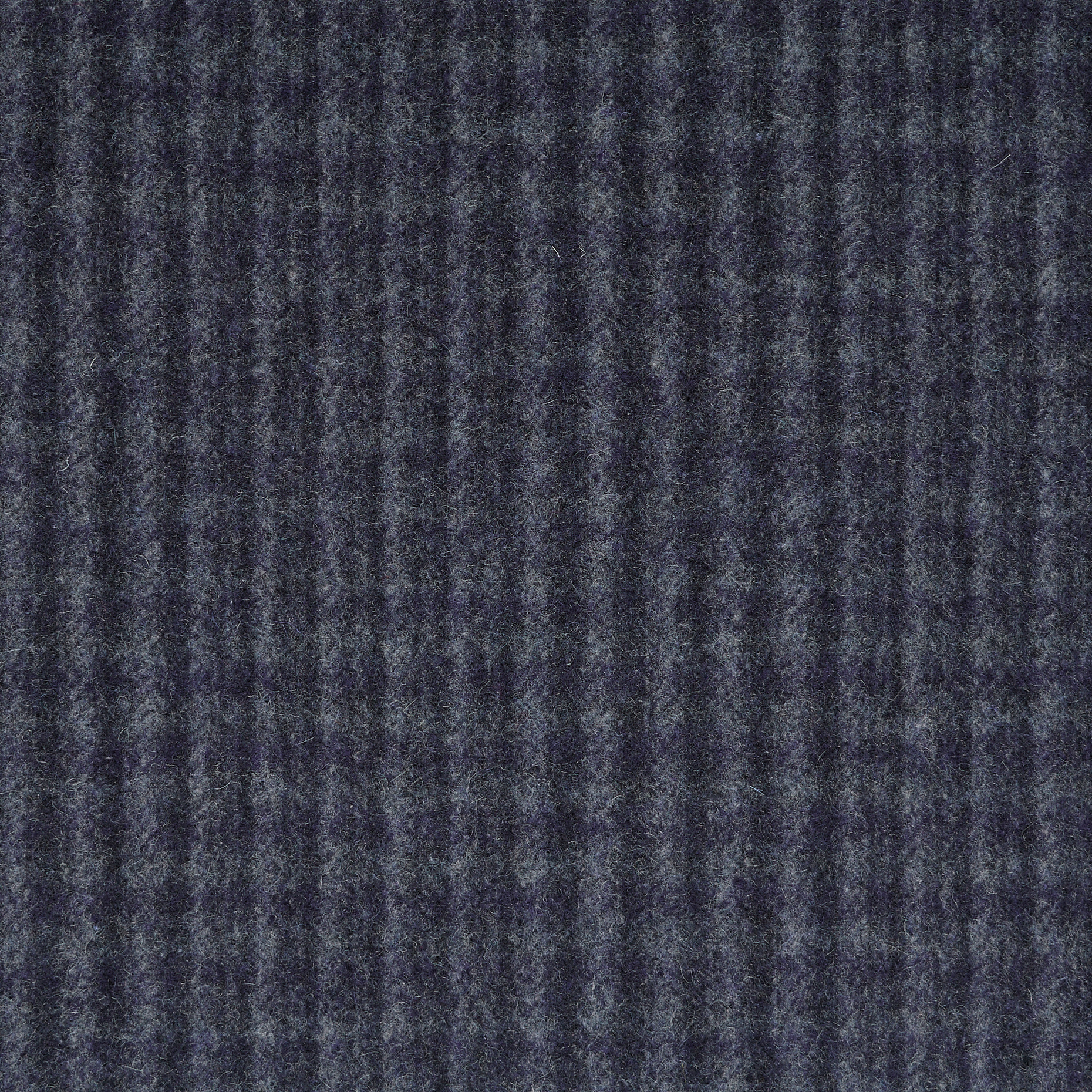 BOILED WOOL, CHECK, BLUE INDIGO (F000047475) - Texture