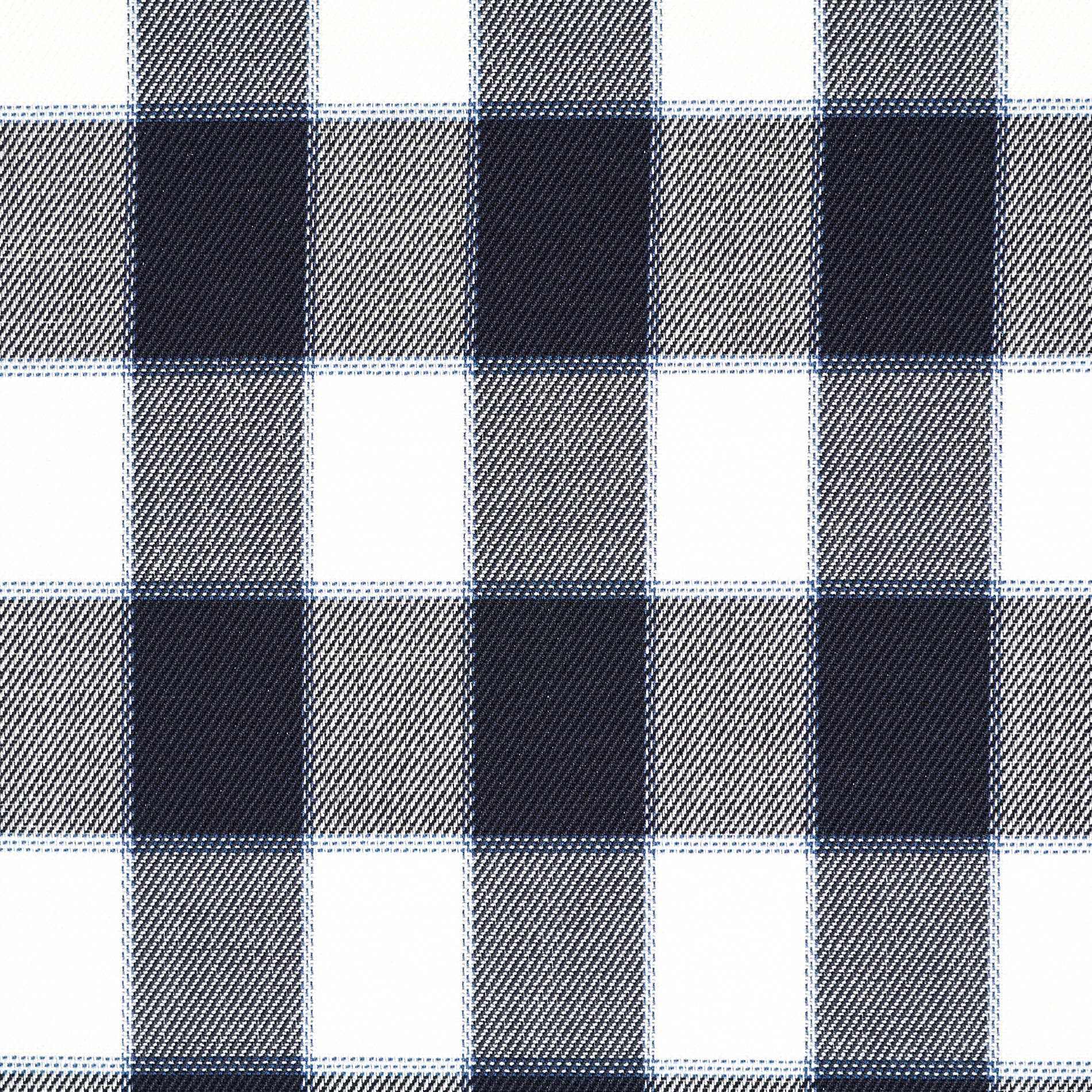 Double, Bawełna, Ramy, Raven Black&Brilliant White (F000035325) - Tkana