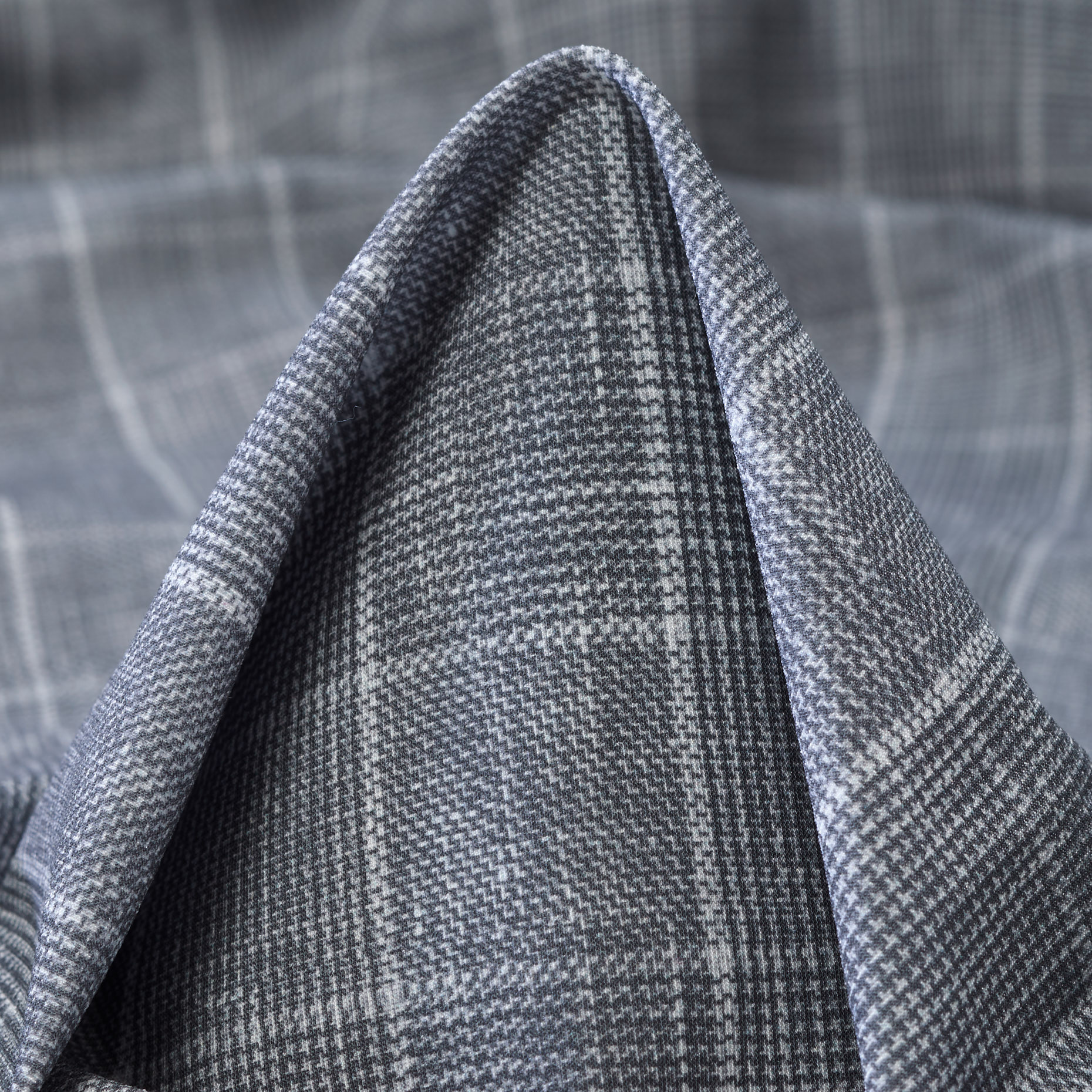 Techno Jersey, Cuadro, Alta Elasticidad, Ghost Gray (F000041410)