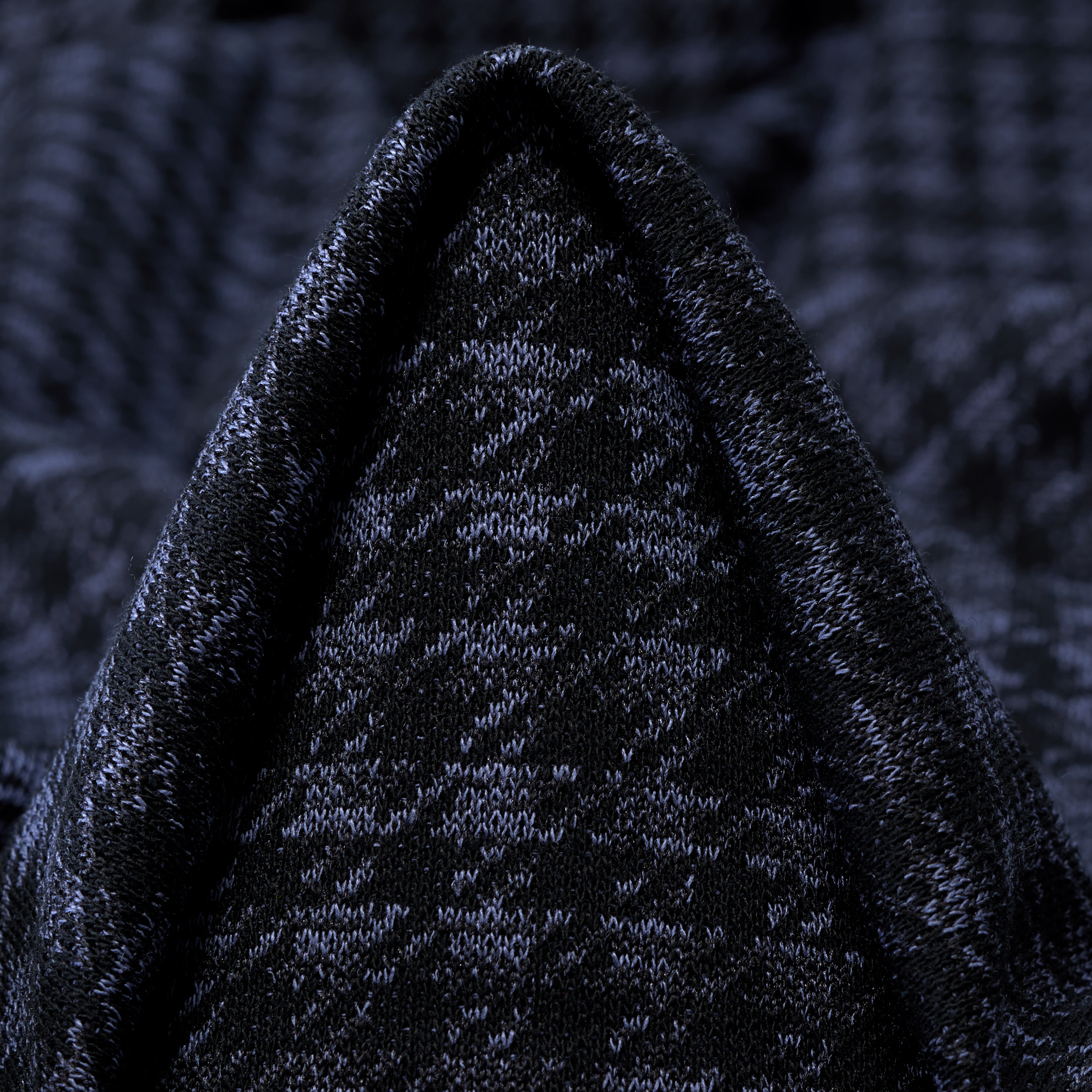 JERSEY, COTTON BLEND, MICRO DESIGN, MOOD INDIGO&JET BLACK