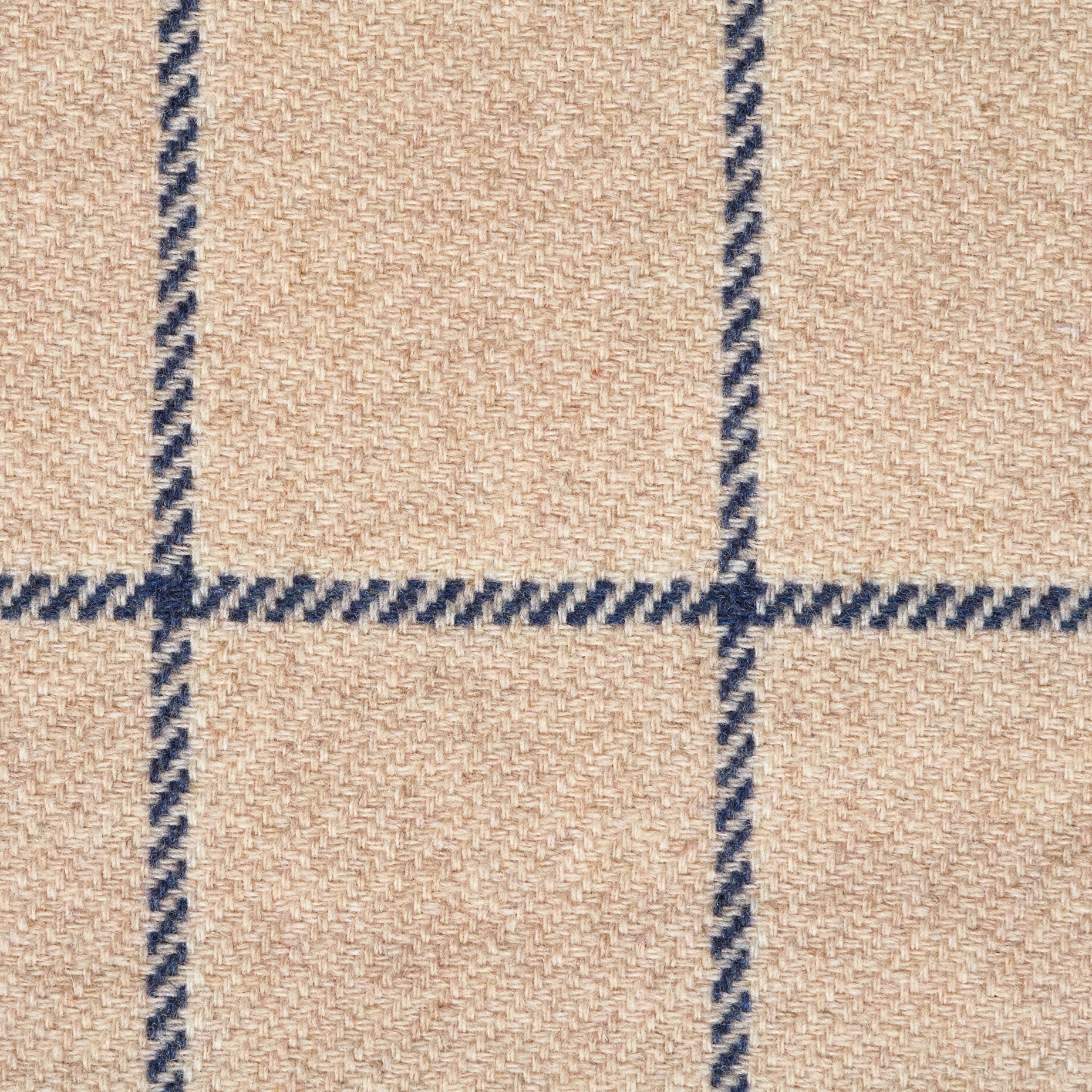 WOOL, CHECK, OYSTER GRAY (F000048119) - Texture