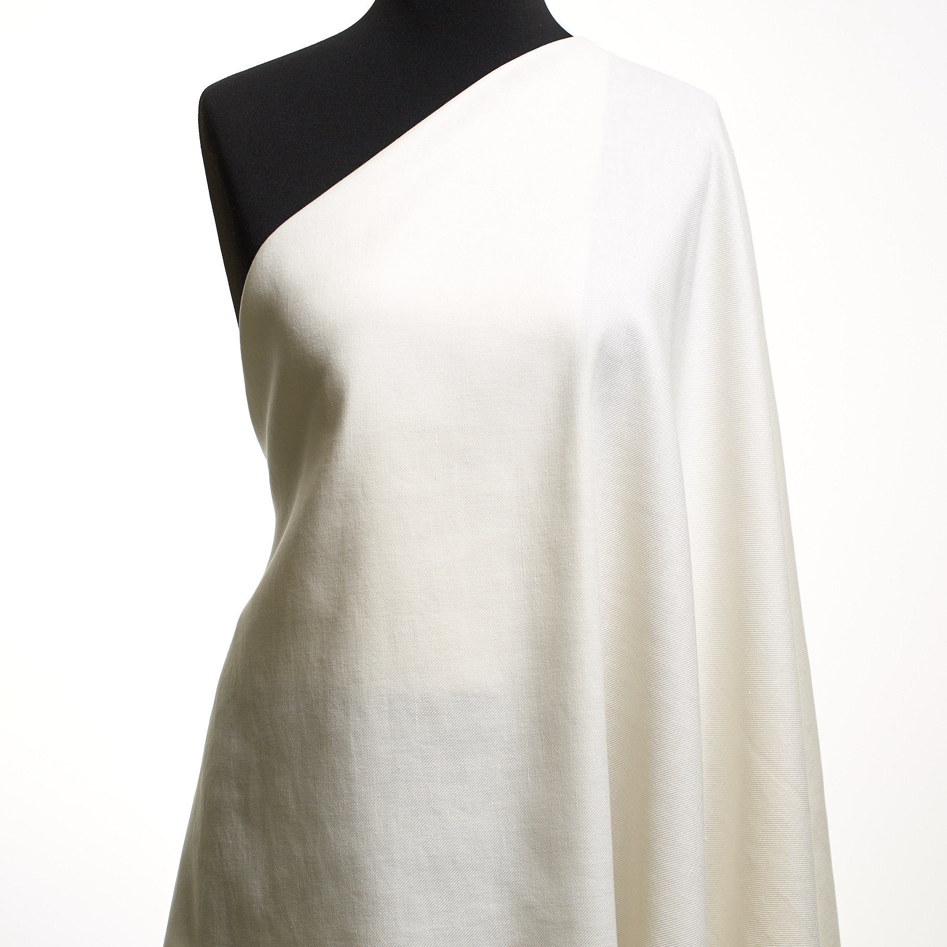 TWILL, LINEN, COTTON, LUCENT WHITE (F000049390) - Mannequin