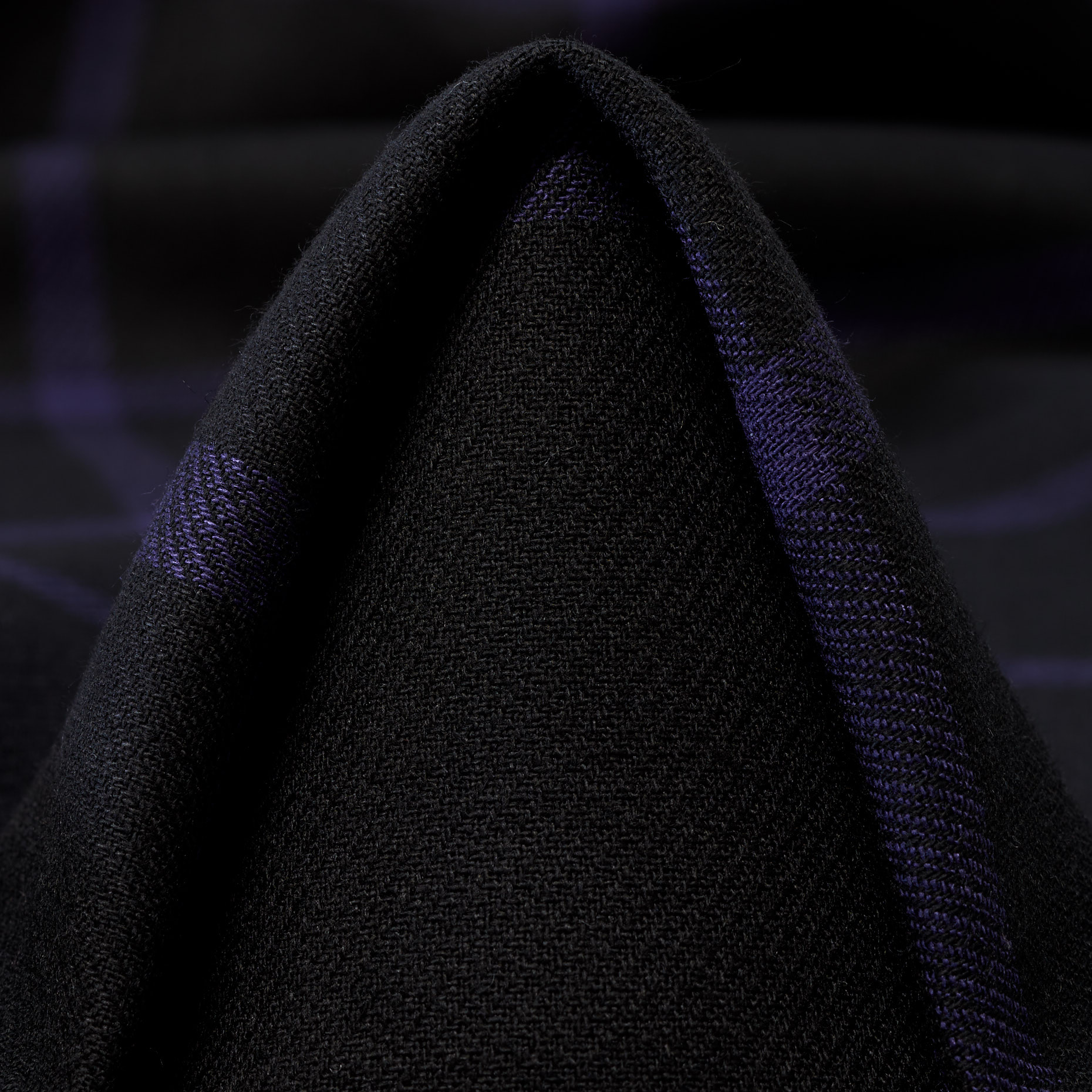 Double, Viscose , Laine Mixte , Raven Black&Parisian Night (F000044256)