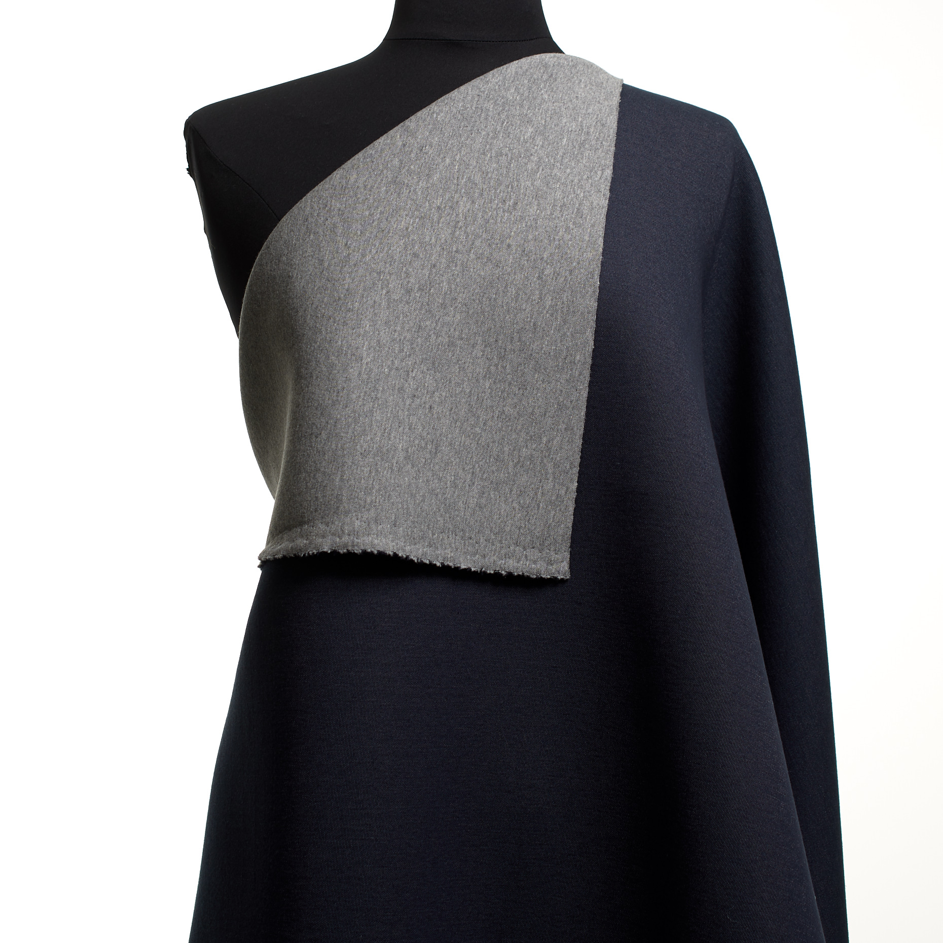 JERSEY, DOUBLE, COTTON, INDIA INK&CHISELED STONE (F000047492) - Mannequin