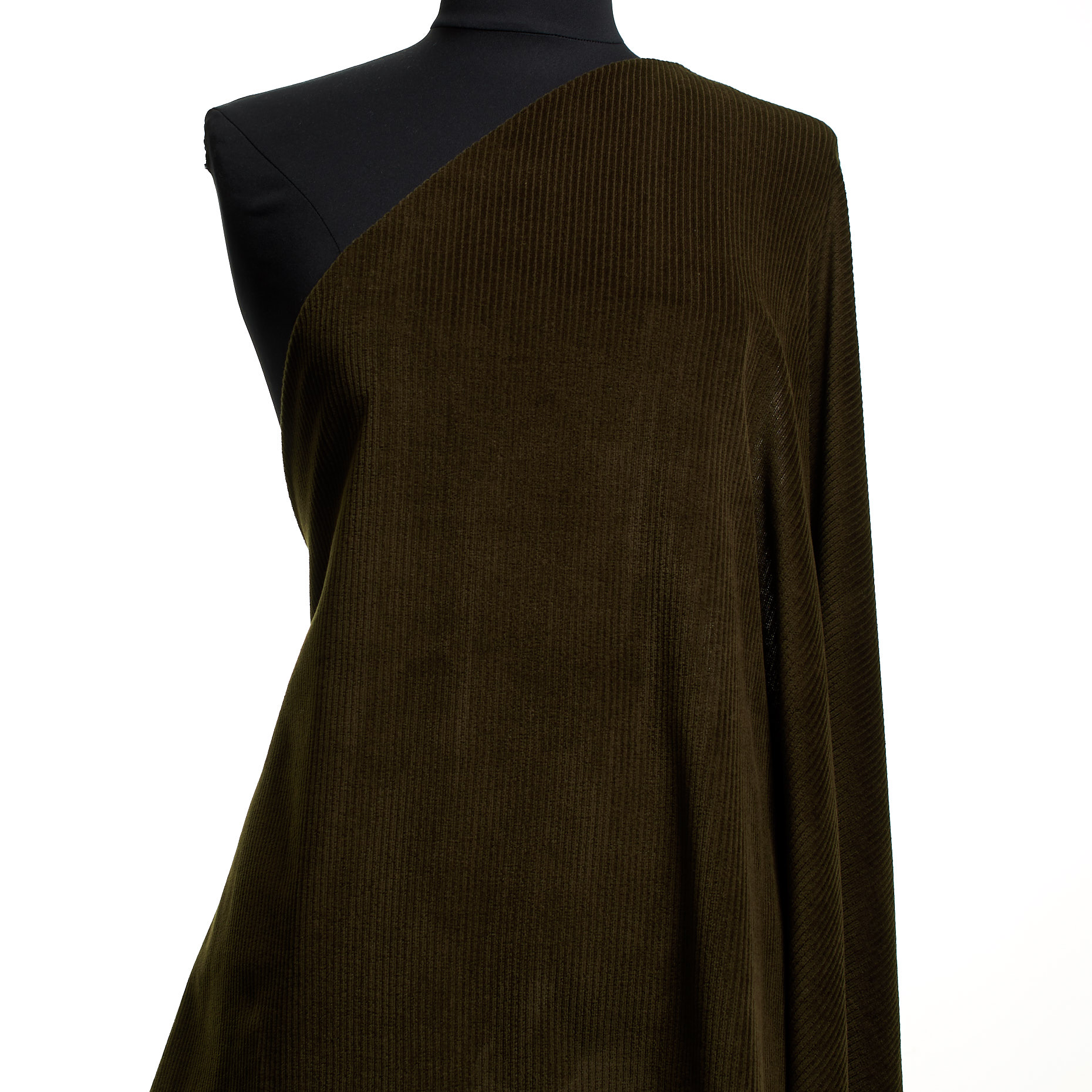 Jersey Acanalado, Algodón, Chocolate Brown (F000044755) - Maniquí