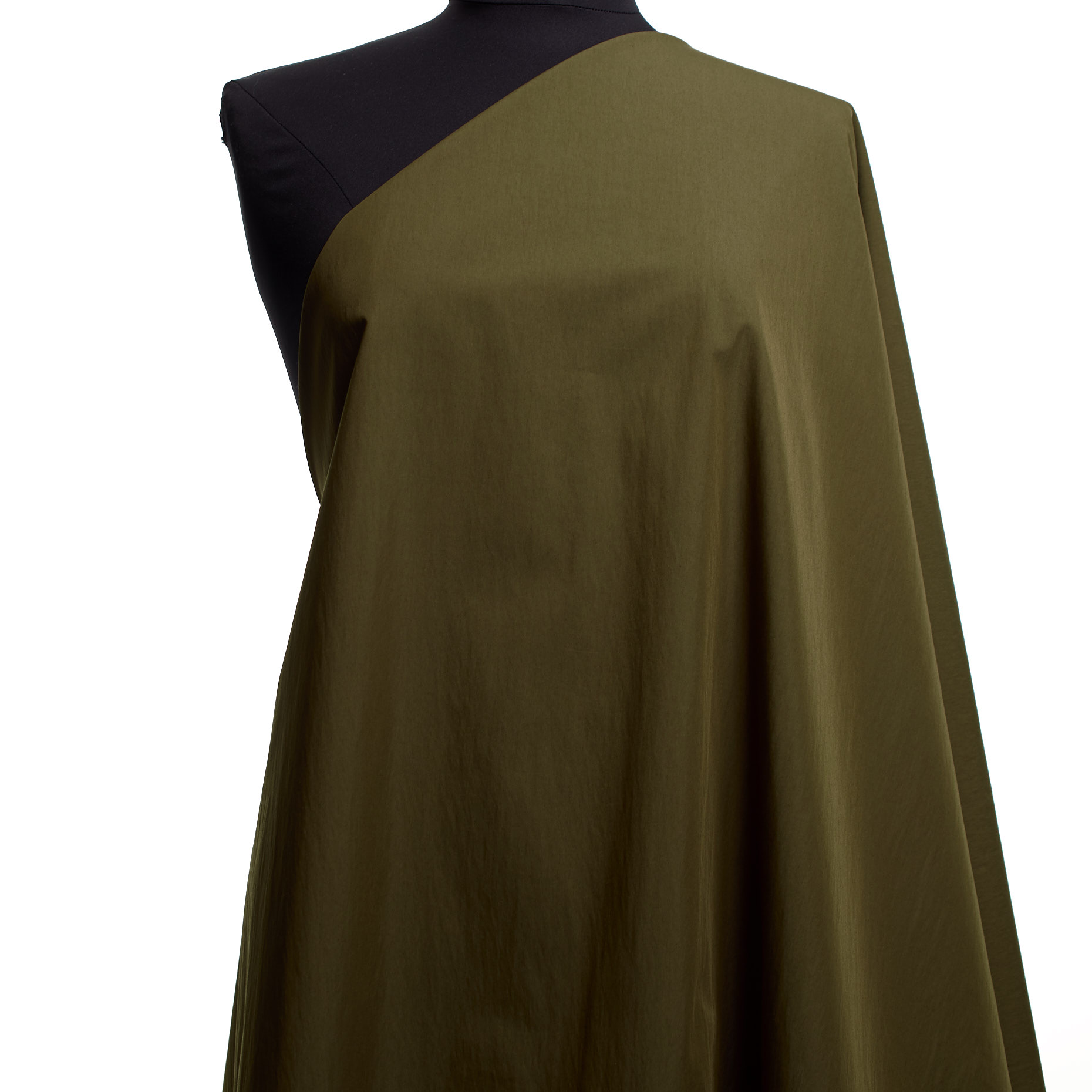 Twill, Mieszanka bawełny, Burnt Olive (F000041686) - Manekin