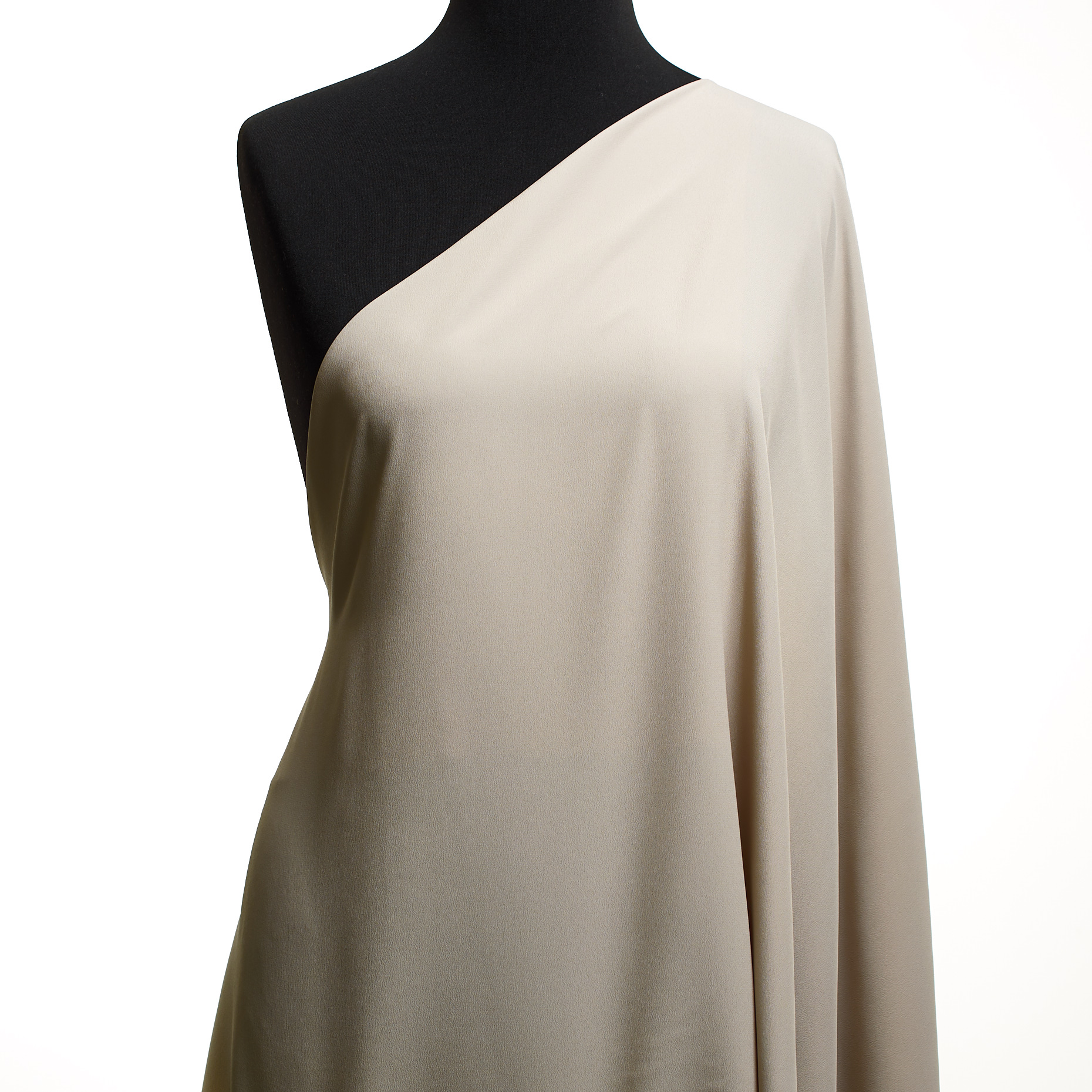 Креп, Ацетат, Шелк, Silver Green (F000049207) - Манекен