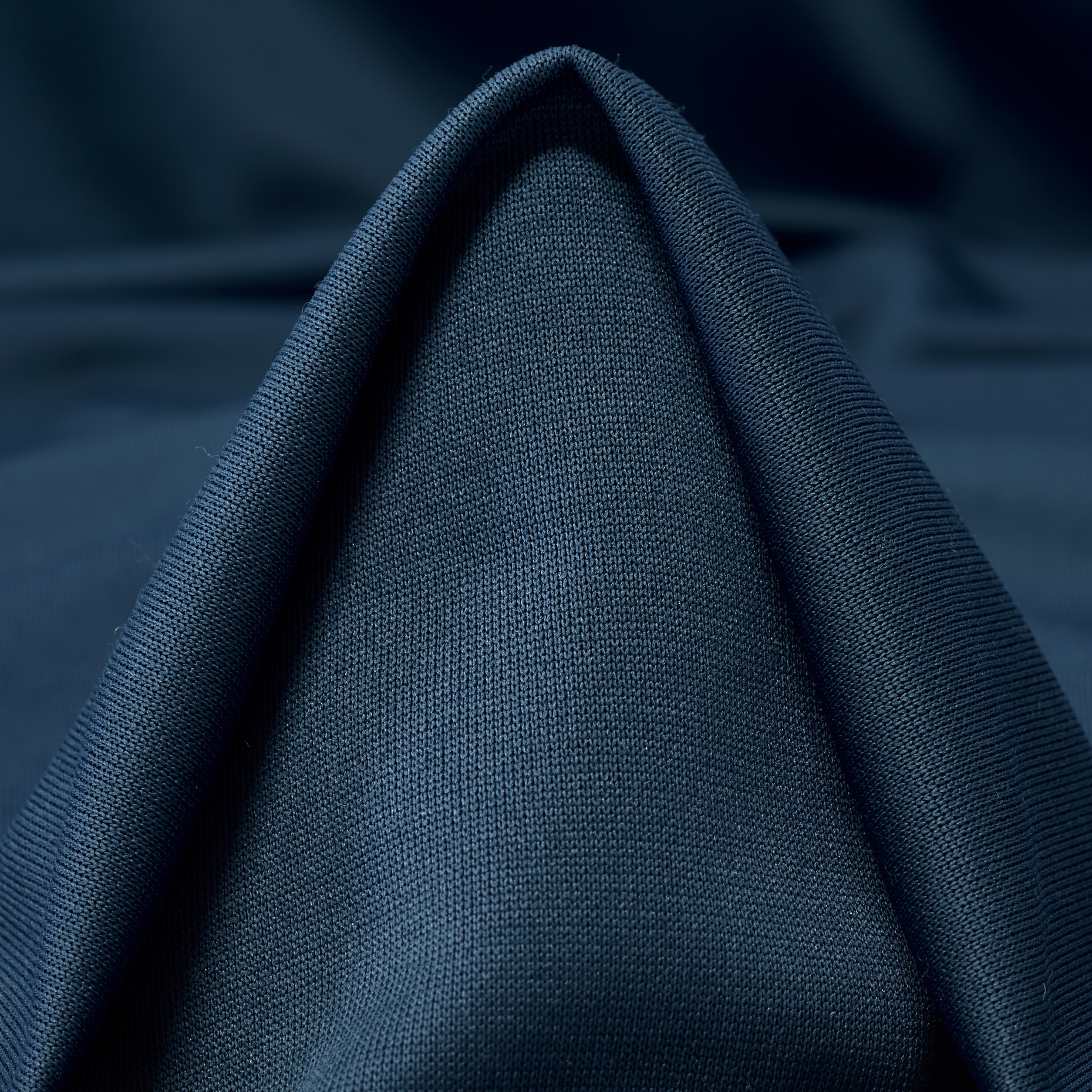 Jersey, Wool Blend, Blue Steel (F000023130)