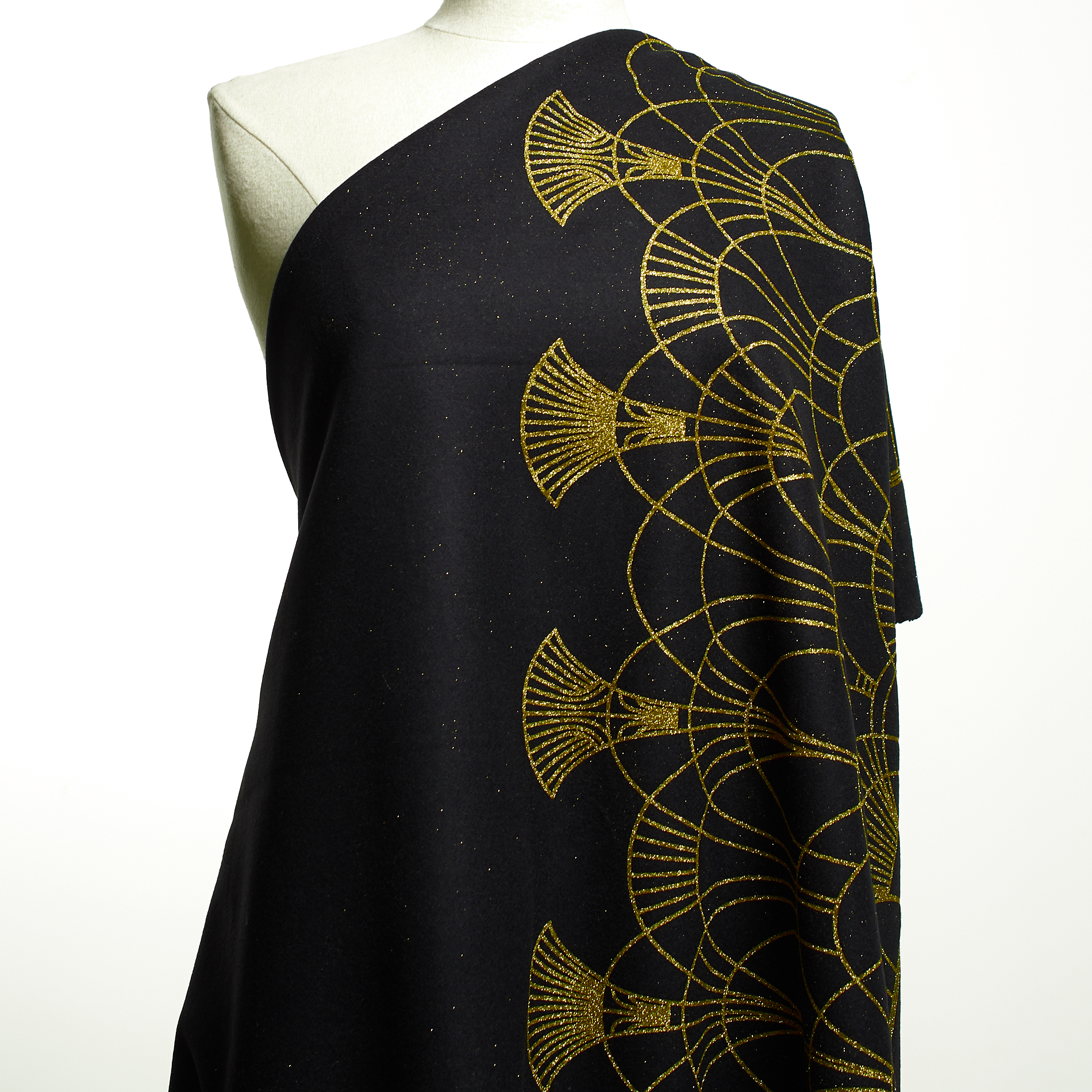 Drap, Lana, Raven Black (F000034221) - Manichino