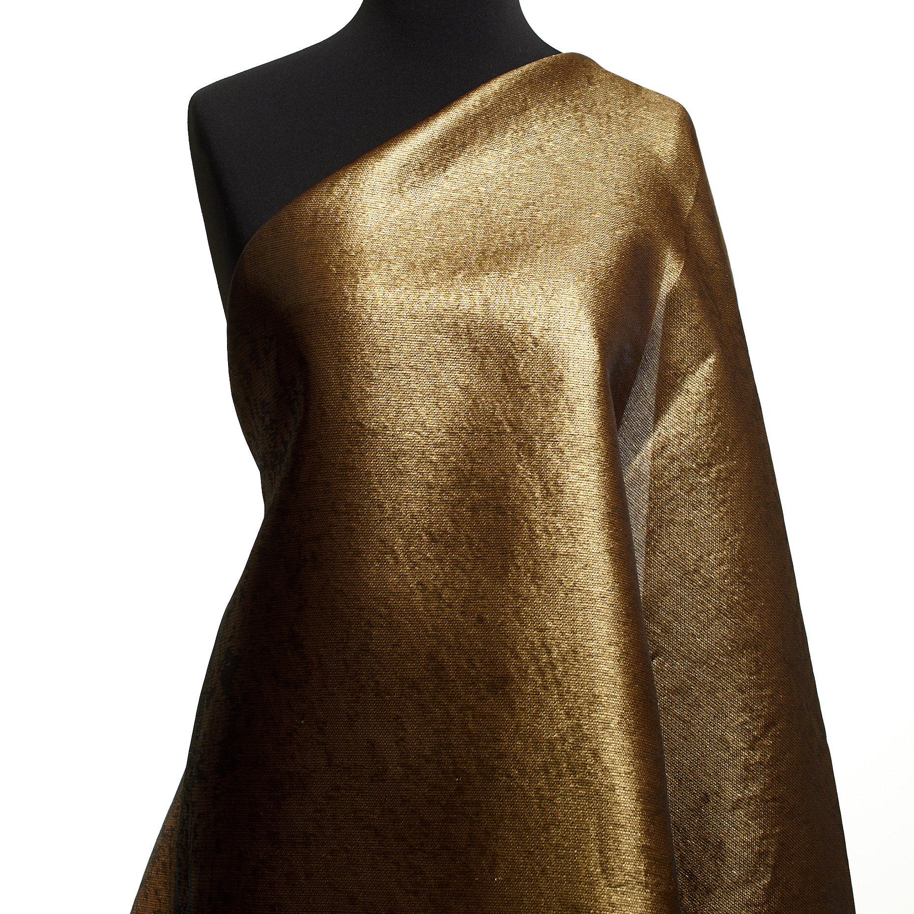 Lurex, Misto jedwabu, Połysk, Pale Gold (P000005280) - Manekin