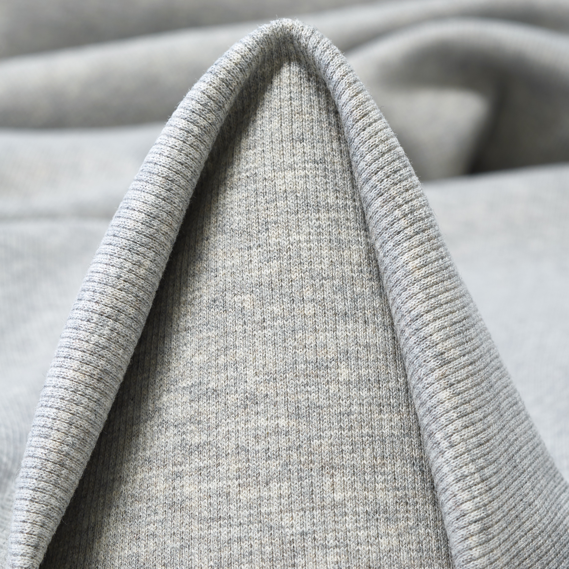 RIB JERSEY, COTTON, ELASTIC, LUNAR ROCK (F000049009)