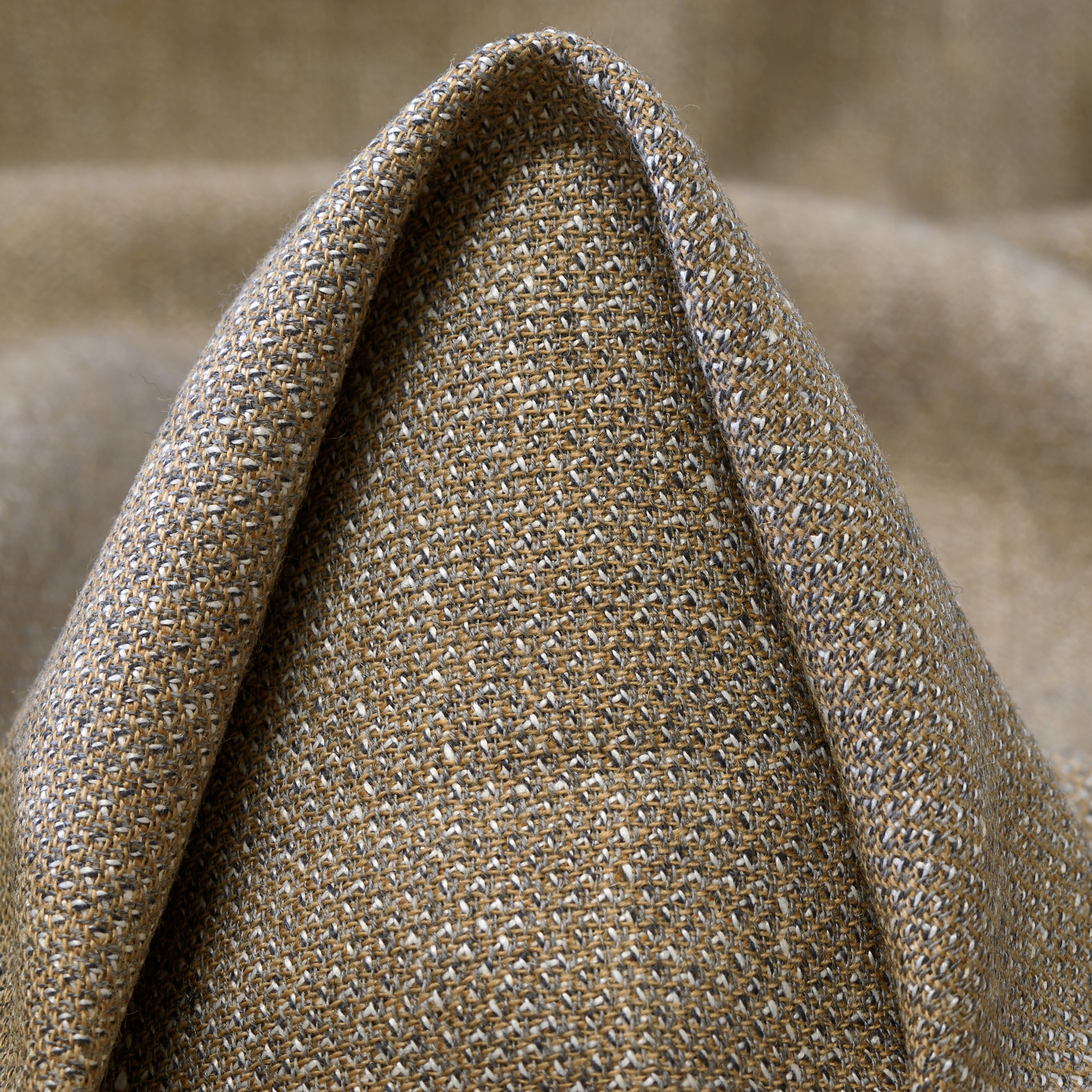 WOOL, LINEN, MELANGE, BONE WHITE&OYSTER GRAY (F000047258)