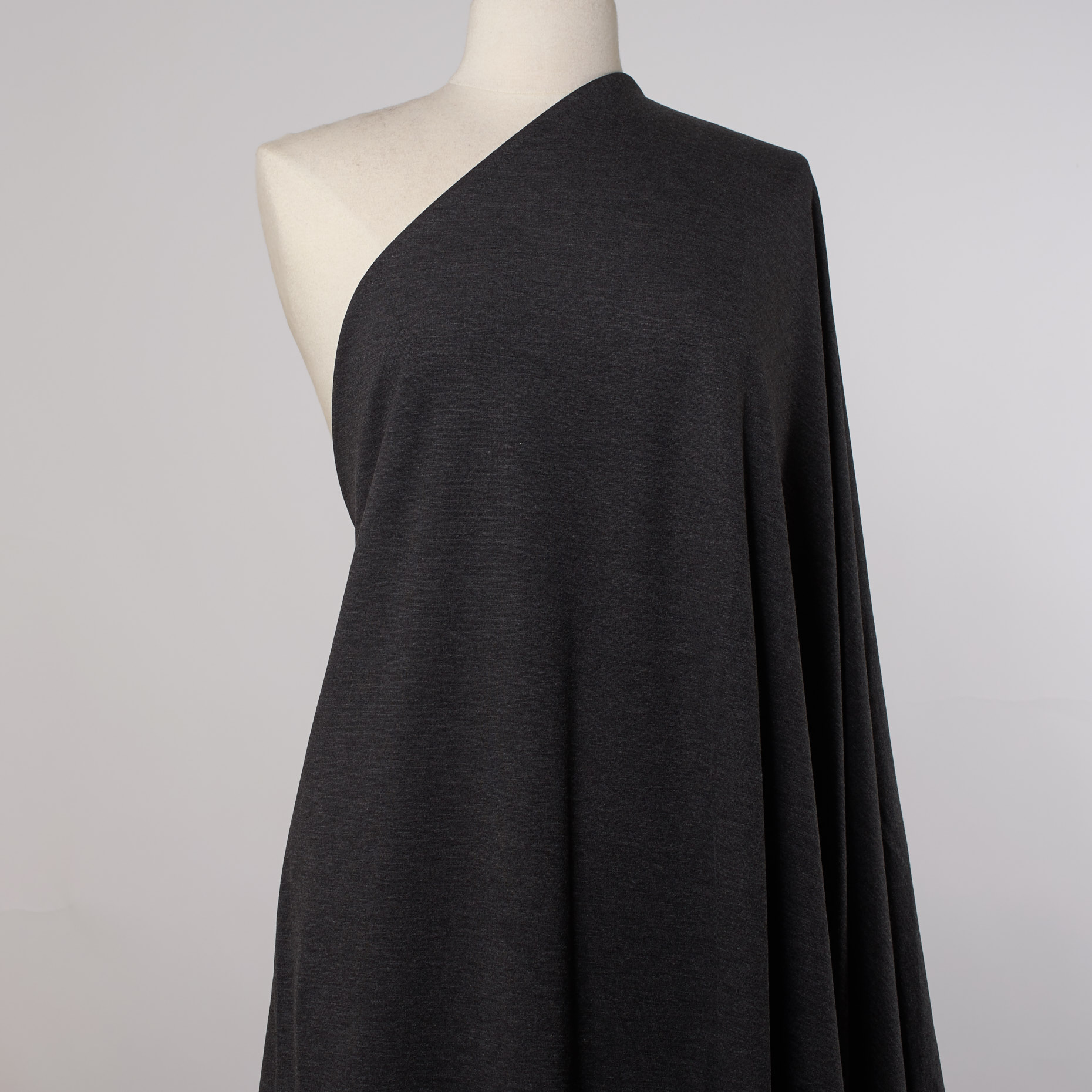 Трикотаж, Пунто Милано, Blackened Pearl (F000025621) - Манекен