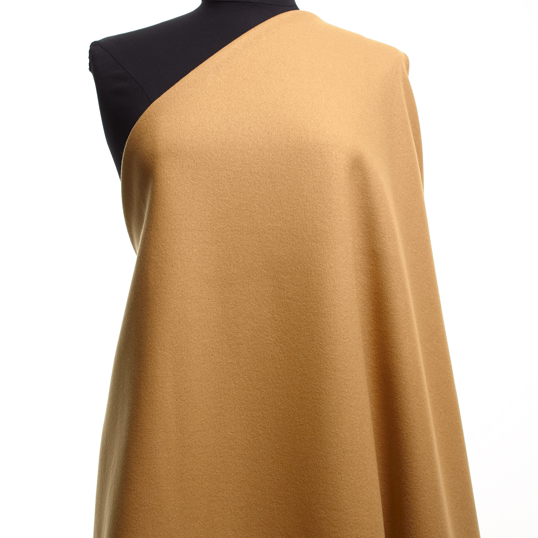 Jersey, Double, Wełna, Biscuit (F000040449) - Manekin