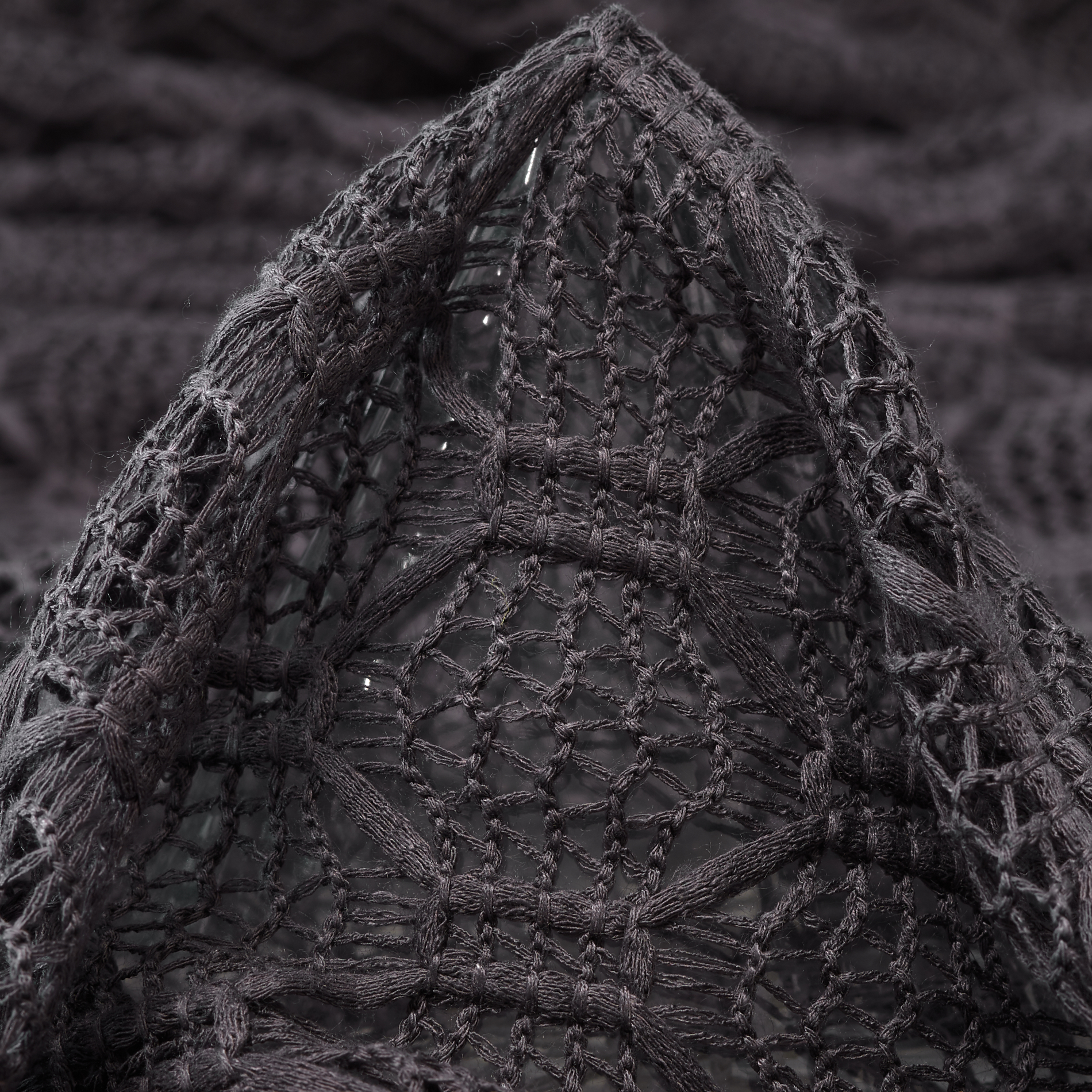 LACE, VISCOSE, PRINTED, ASPHALT (F000033466)