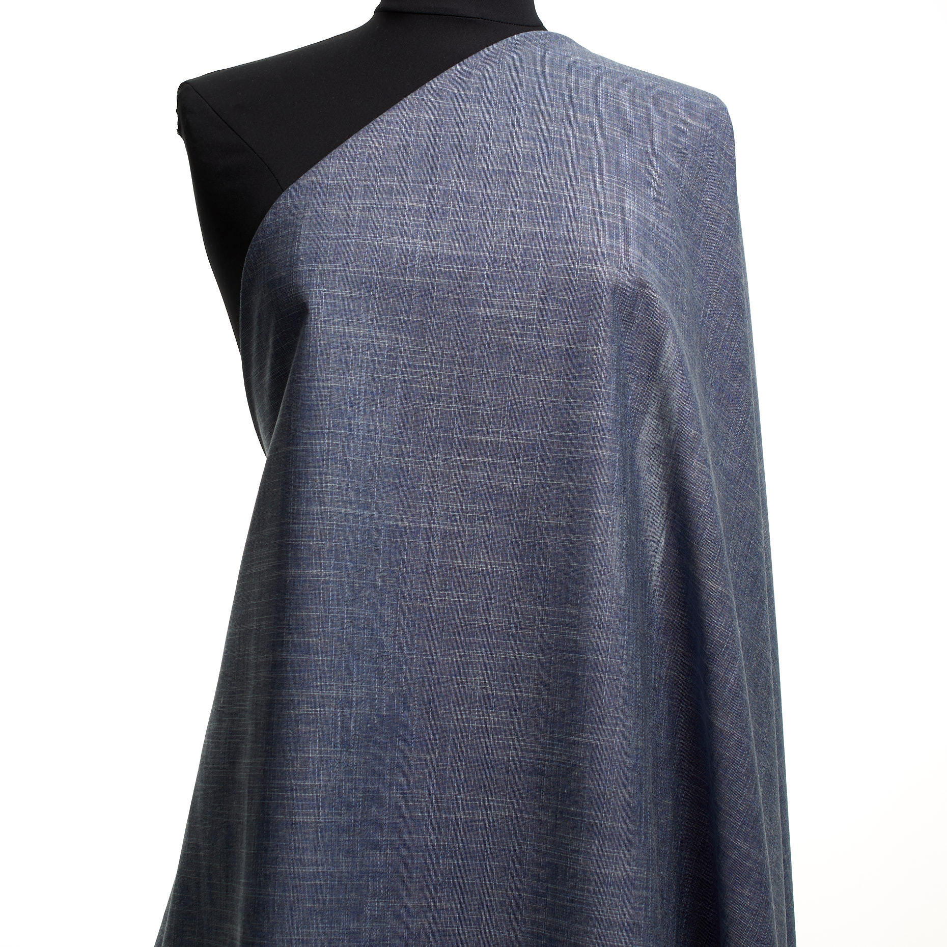 Виргинская шерсть, Лен Смесовый, Меланж, Riverside (F000045209) - Манекен