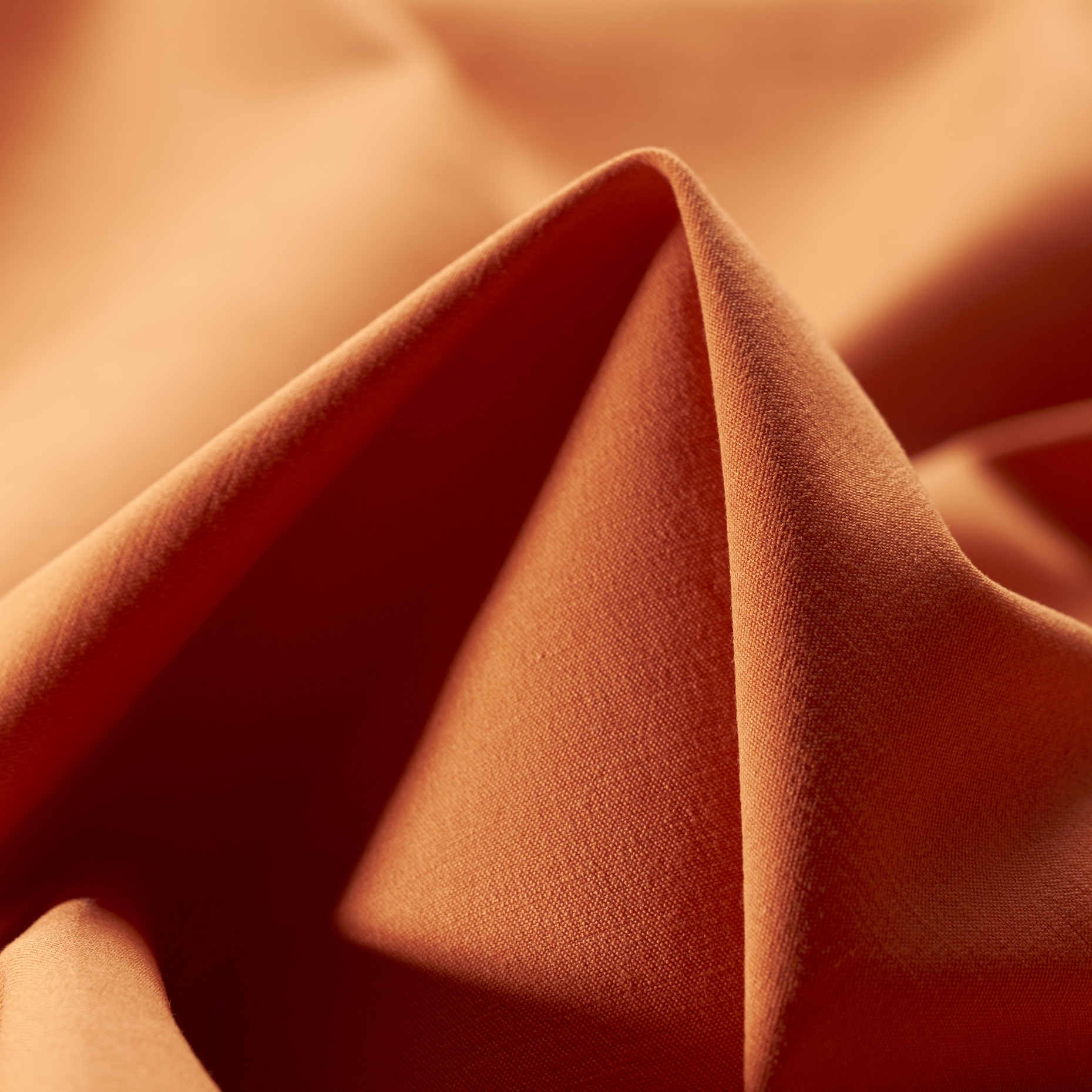 SATIN, VISCOSE BLEND, PUMPKIN (F000024375)