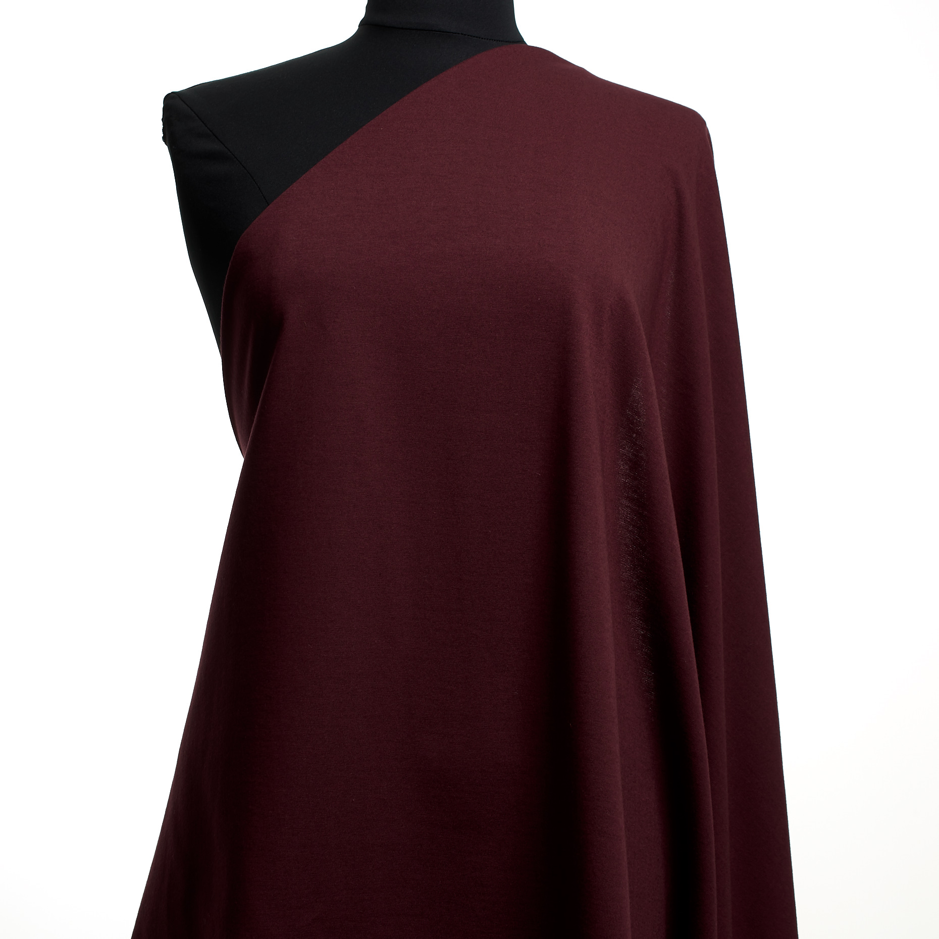 SINGLE JERSEY, COTTON, CASHMERE, CABERNET (F000046497) - Mannequin