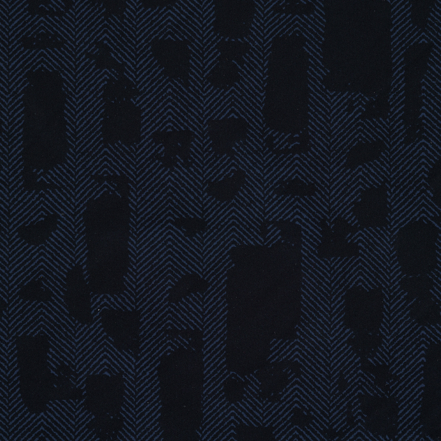 Techno Jersey, Bedruckt, Hohe Elastizität , Blue Indigo&Raven Black (F000041445) - Gewebe