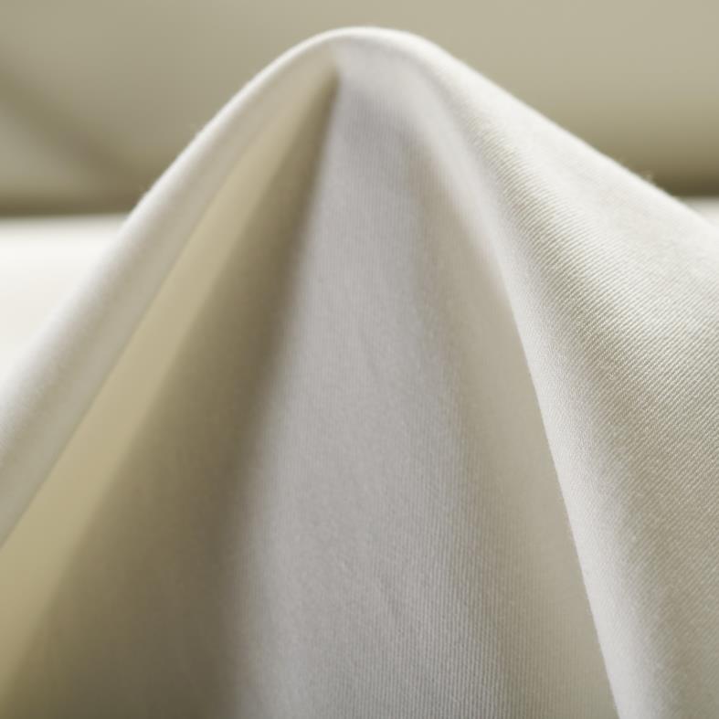 SATIN, COTTON VISCOSE, ELASTIC, SNOW WHITE (F000031075)
