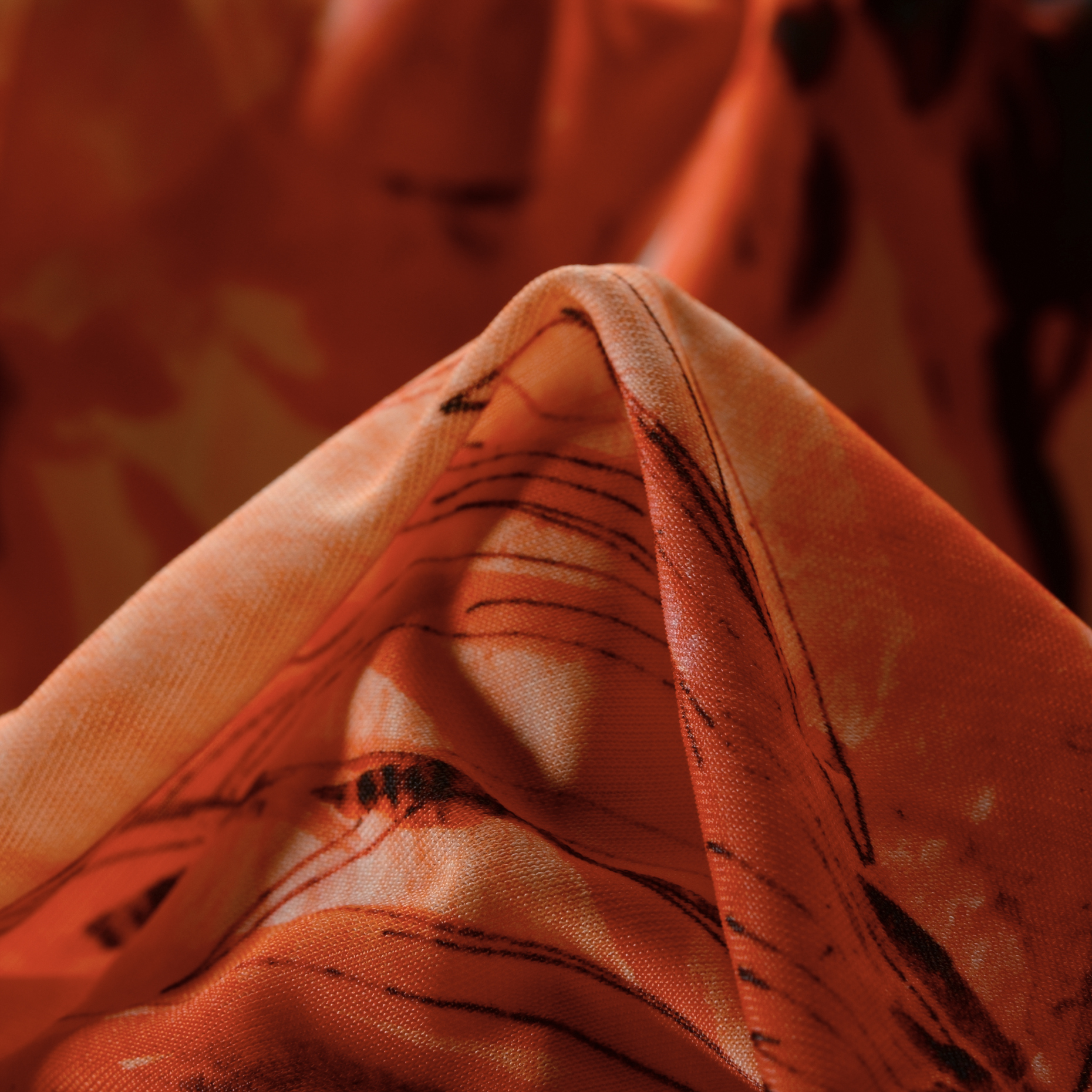 JERSEY, VISCOSE, PRINTED, PINK FLAMINGO (F000007868)