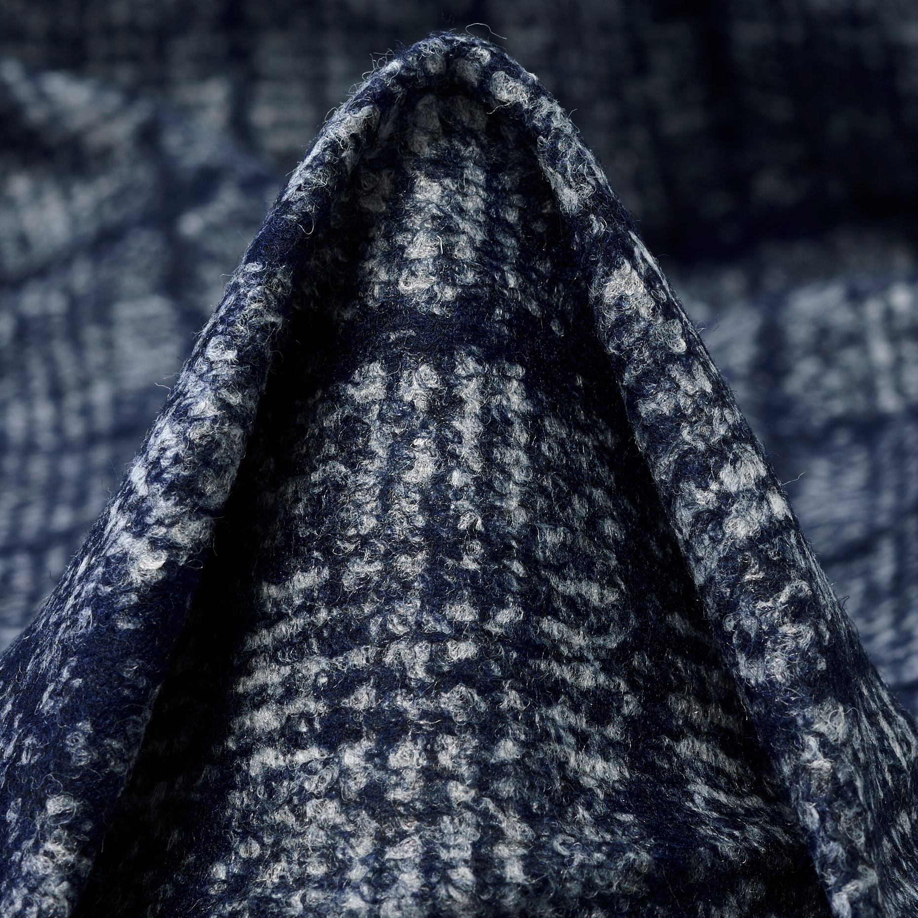 JERSEY, JACQUARD, WOOL BLEND, OCEANA (F000045185)