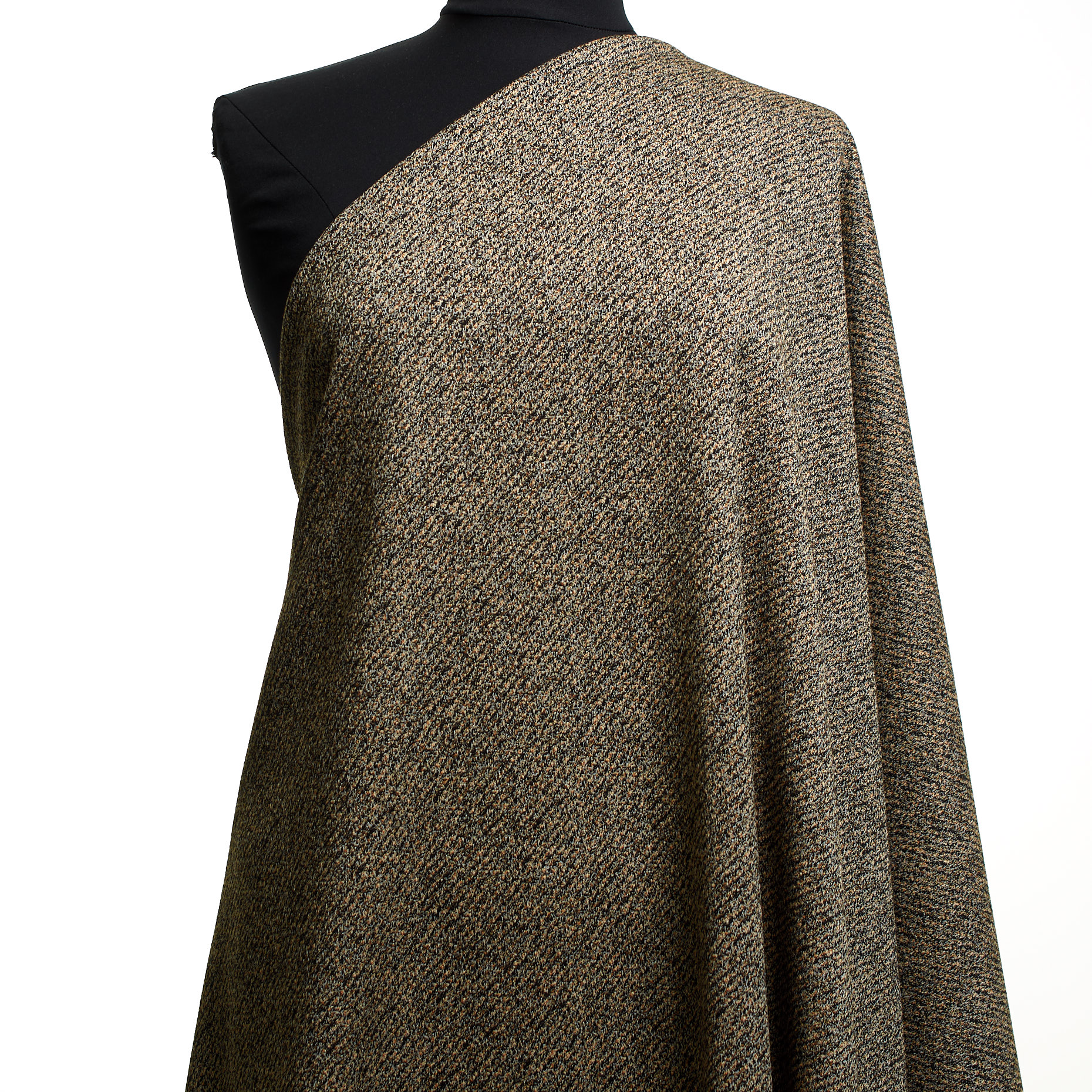 JACQUARD, COTTON BLEND, ELASTIC, TIRAMISU (F000030373) - Mannequin