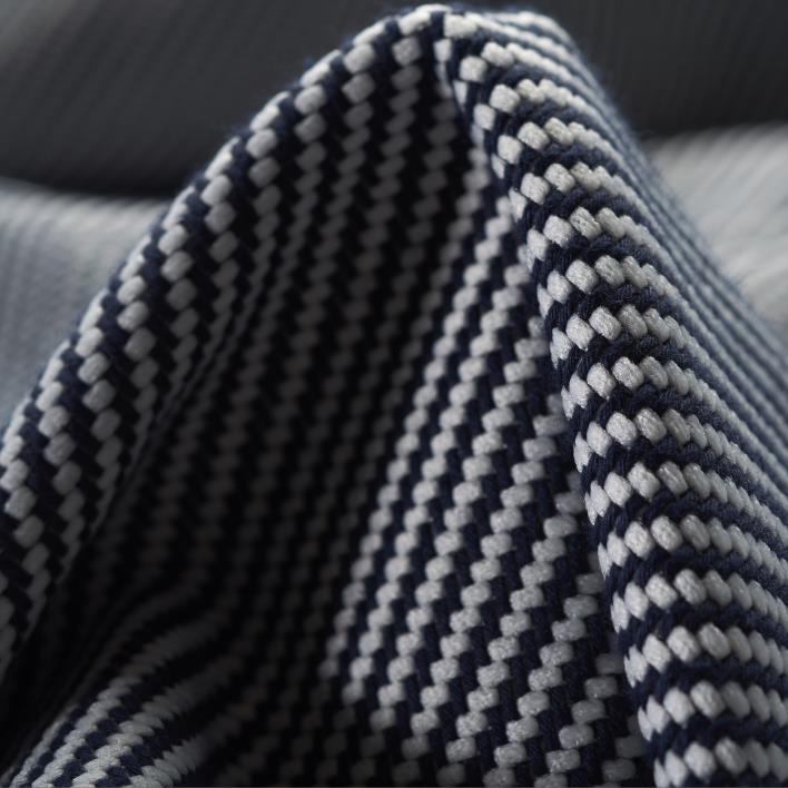 Твил, Хлопок, Raven Black&Brilliant White (F000030675)