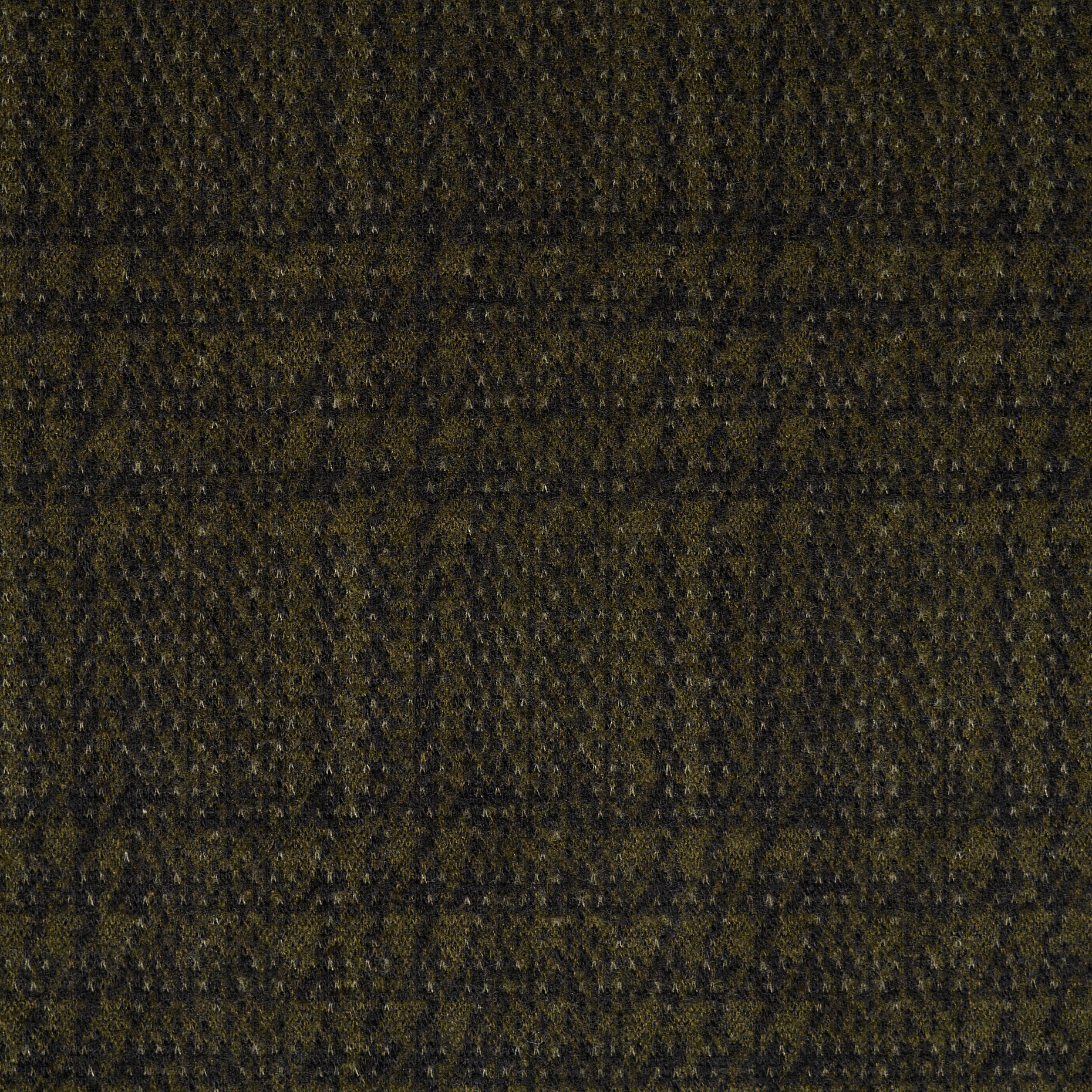 JERSEY, VISCOSE, CHECK, BURNT OLIVE (F000048136) - Texture