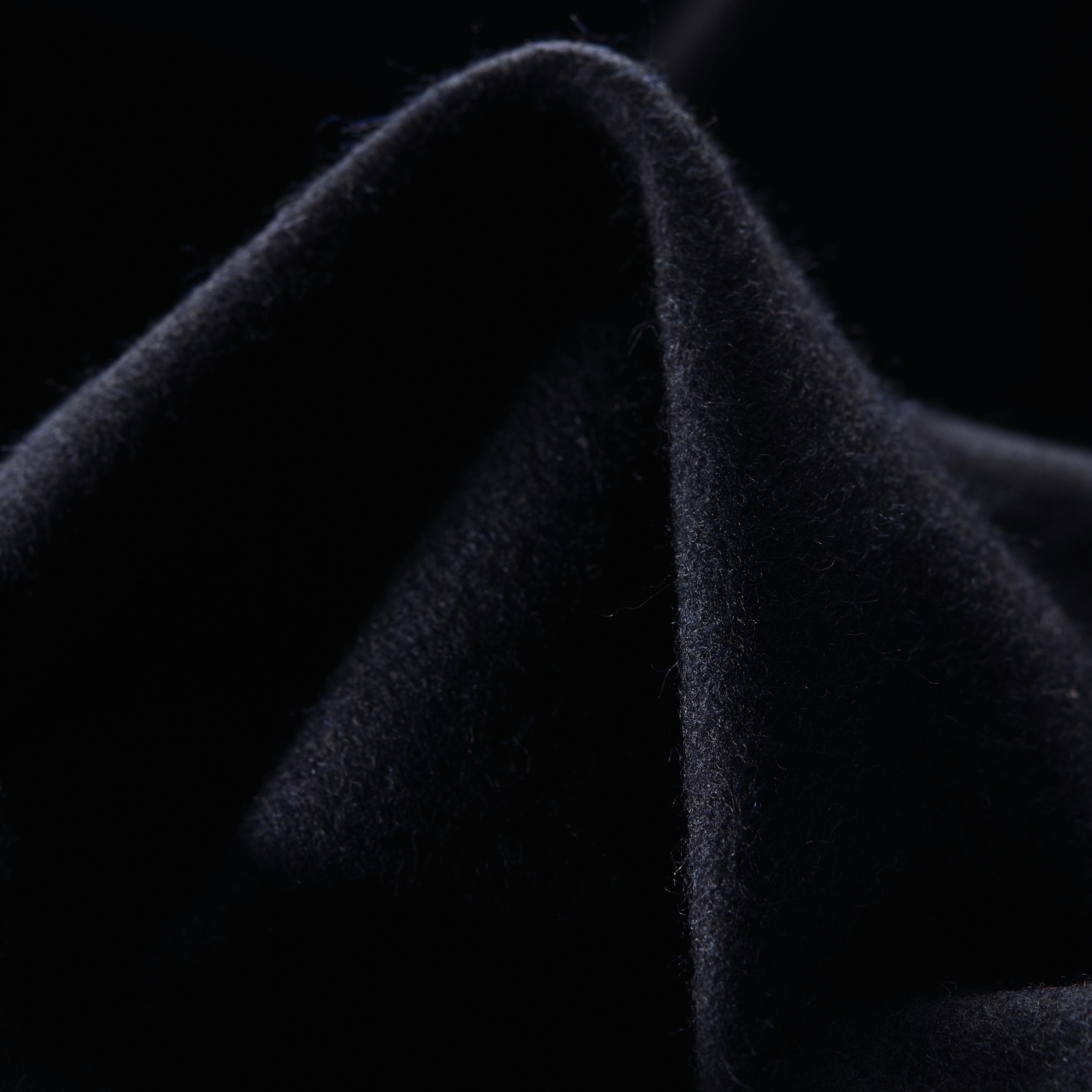 DRAP, WOOL, RAVEN BLACK (F000020058)
