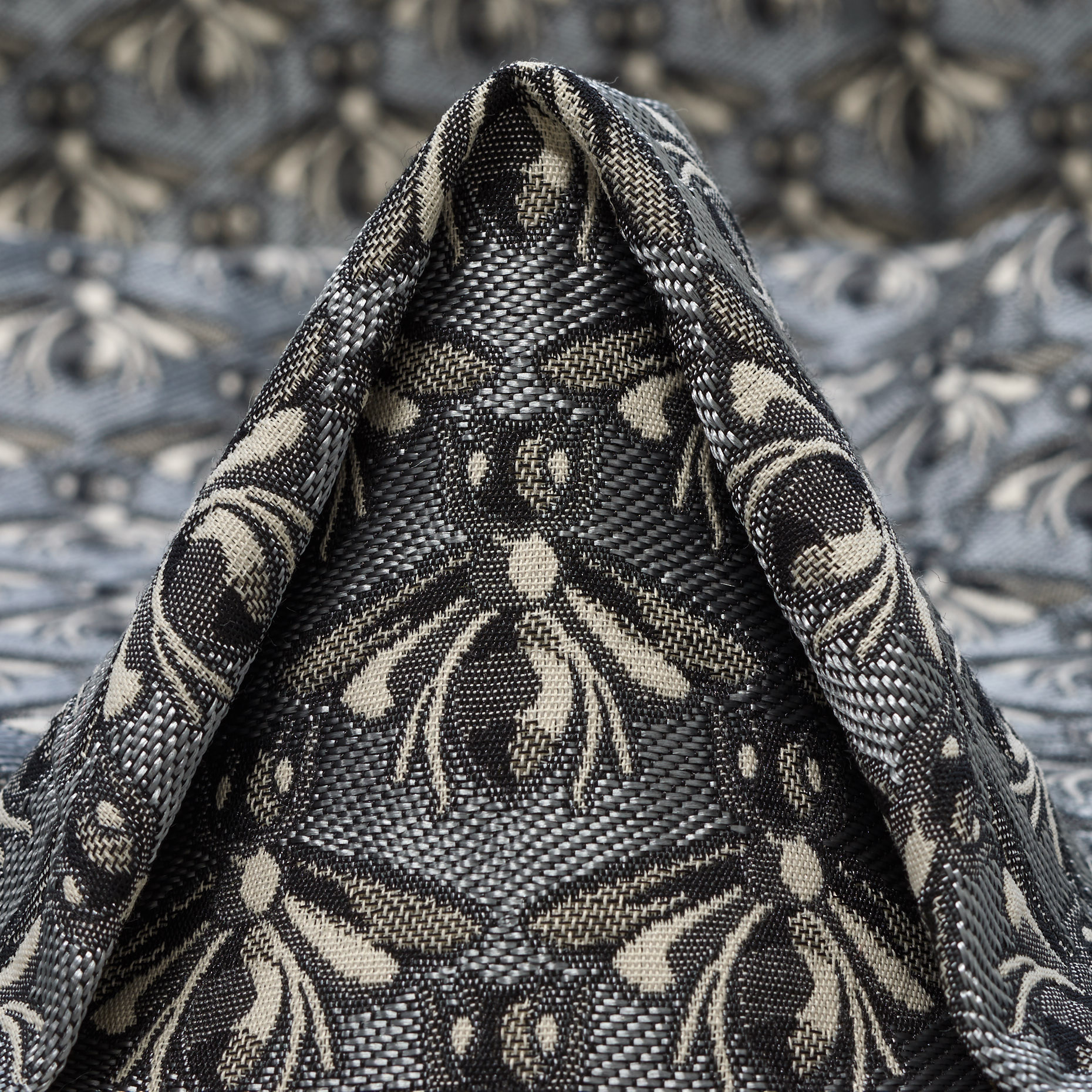 Żakard, Mieszanka bawełny, Połysk, Mockingbird&Silver (P000002480)