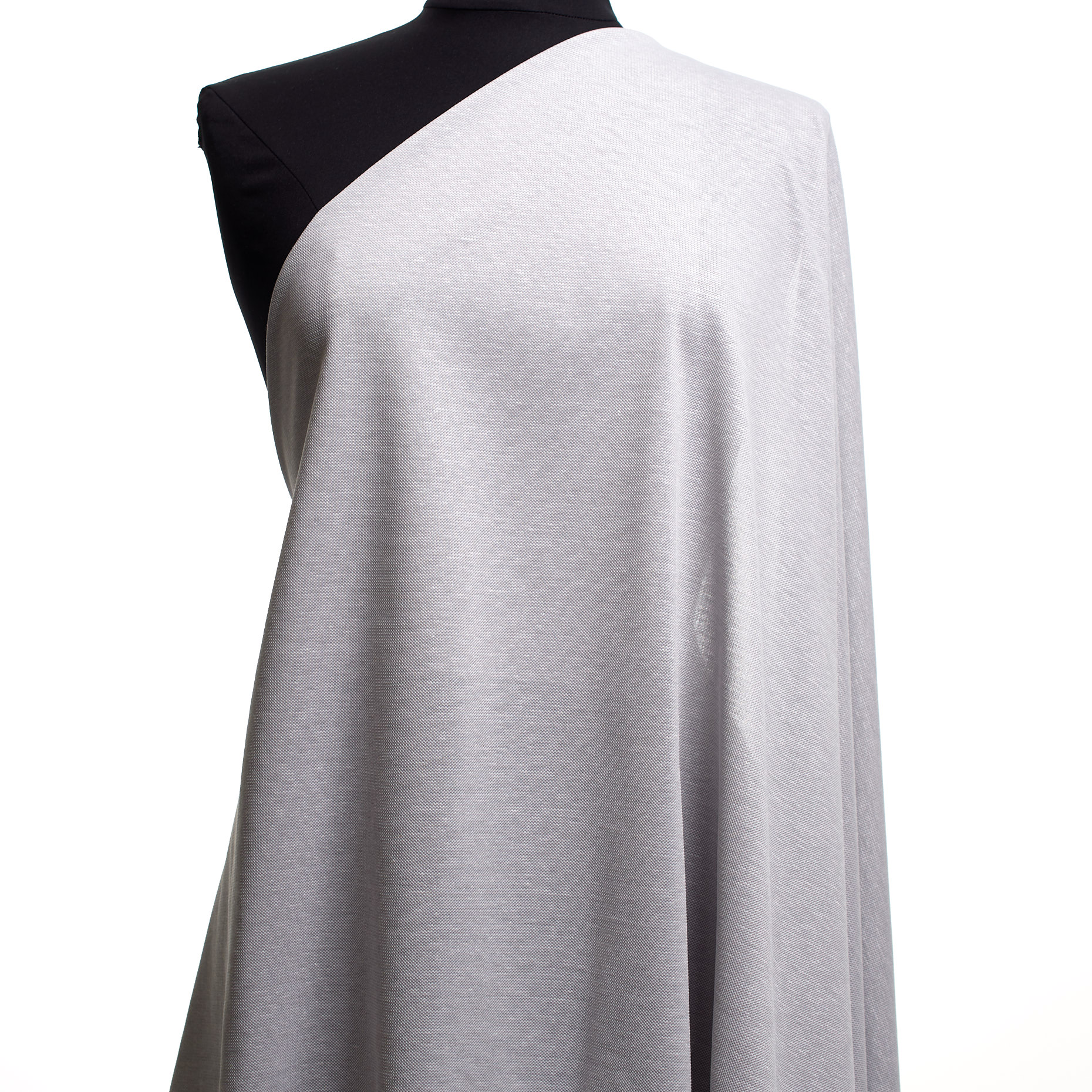 Jersey, Piquet, Cotone, Silver (F000043874) - Manichino