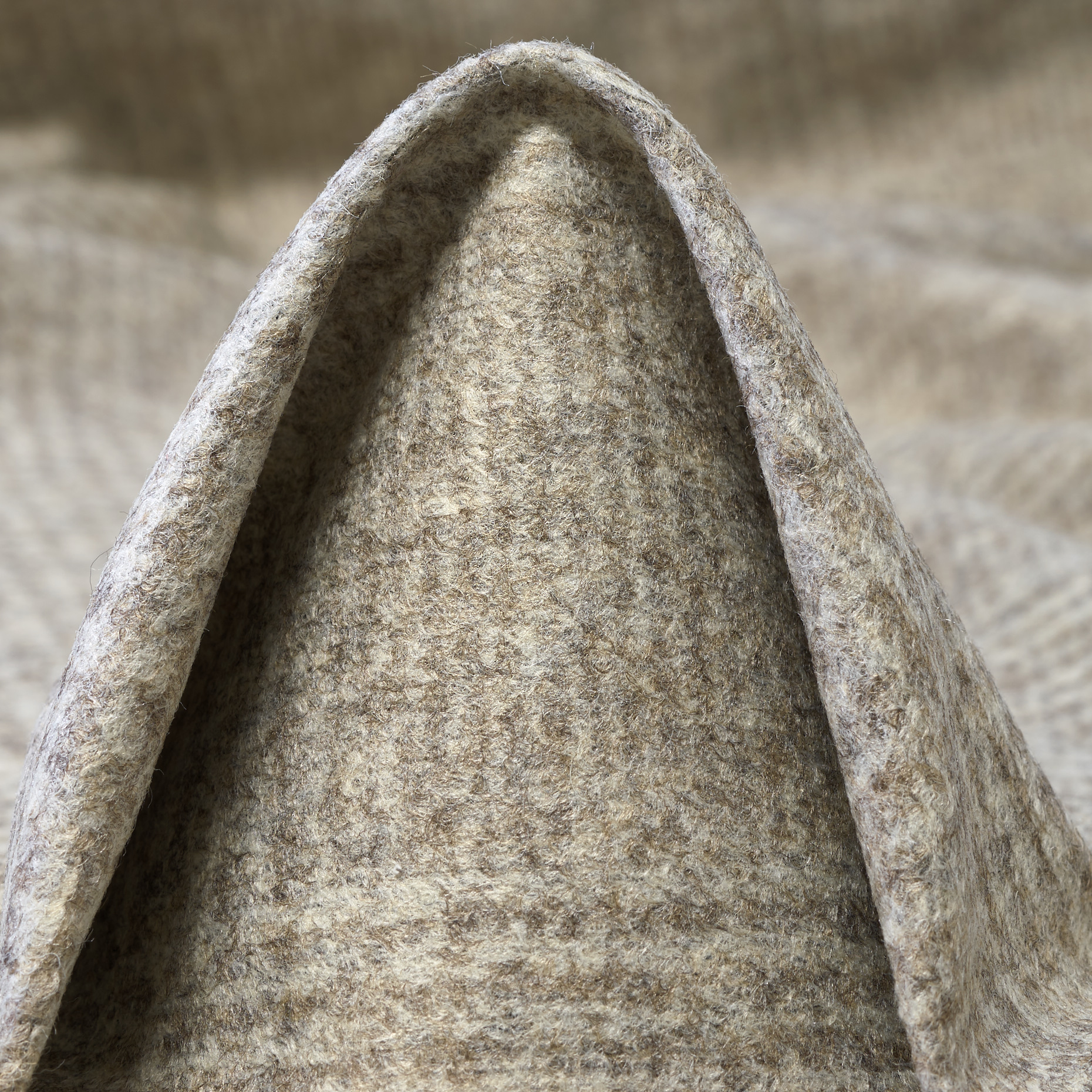 JERSEY, WOOL BLEND, CHECK, OYSTER GRAY (F000048094)