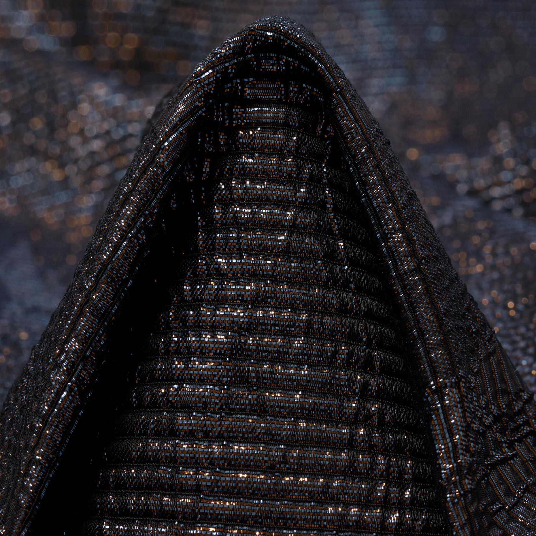 Mélange de Laine, Acétate, Lurex, Blackened Pearl&Silver (F000033213)