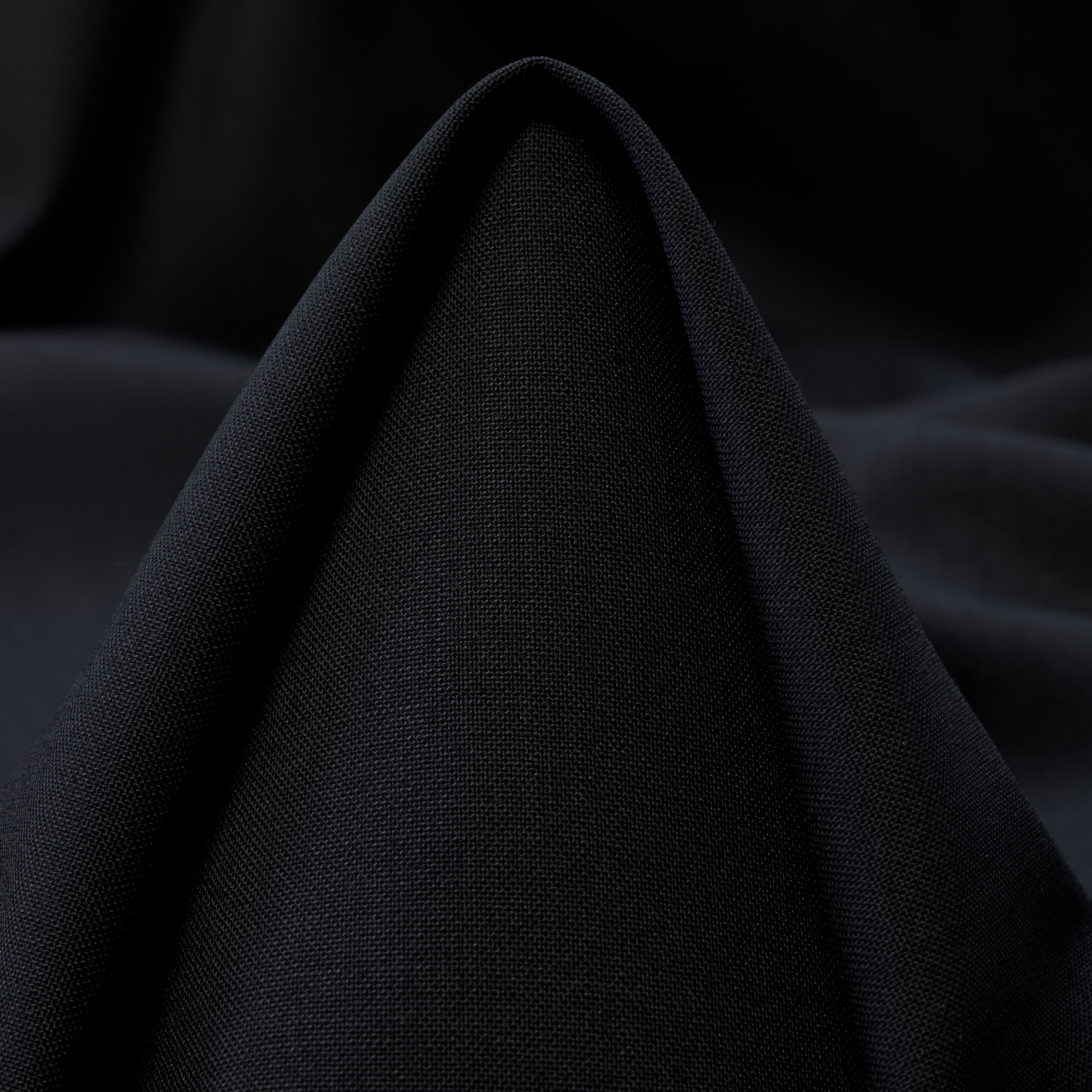 COOL WOOL, VIRGIN WOOL, ELASTIC, RAVEN BLACK (T0000736)