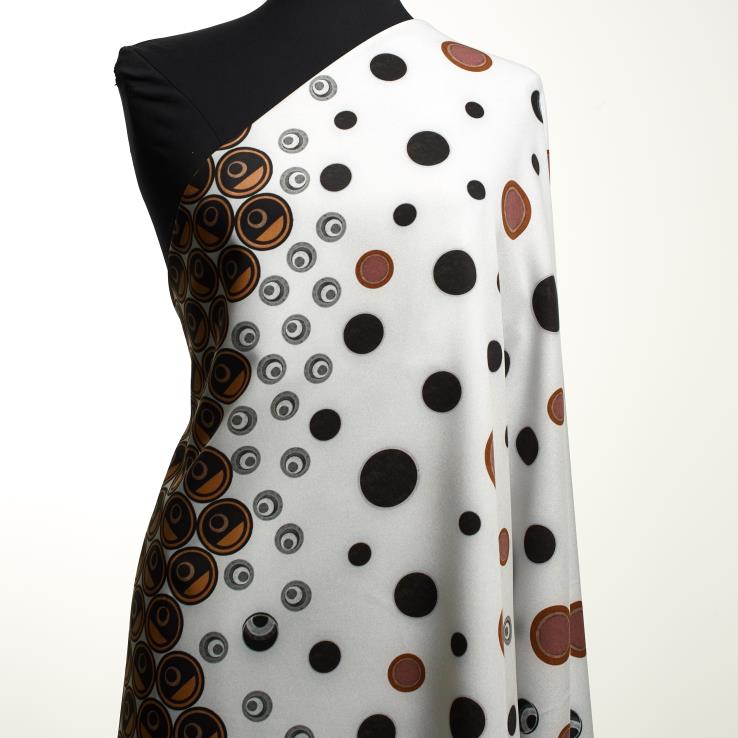 TECHNO STRETCH, PRINTED, SNOW WHITE&MERLOT (F000031278) - Mannequin