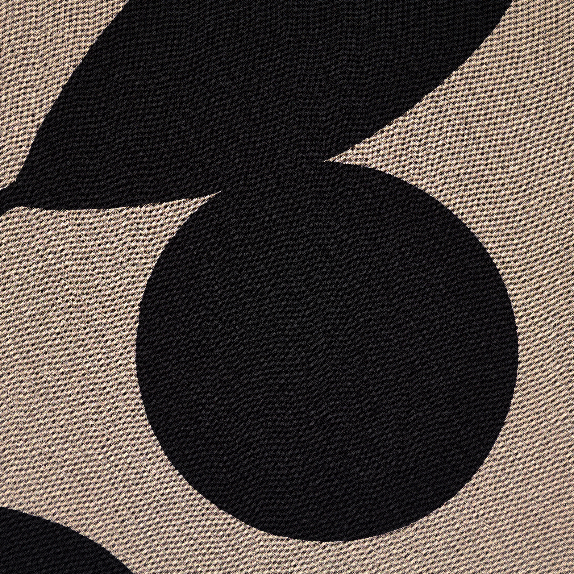 CHIFFON, VISCOSE, PRINTED, PEACH WHIP&JET BLACK (F000049143) - Texture