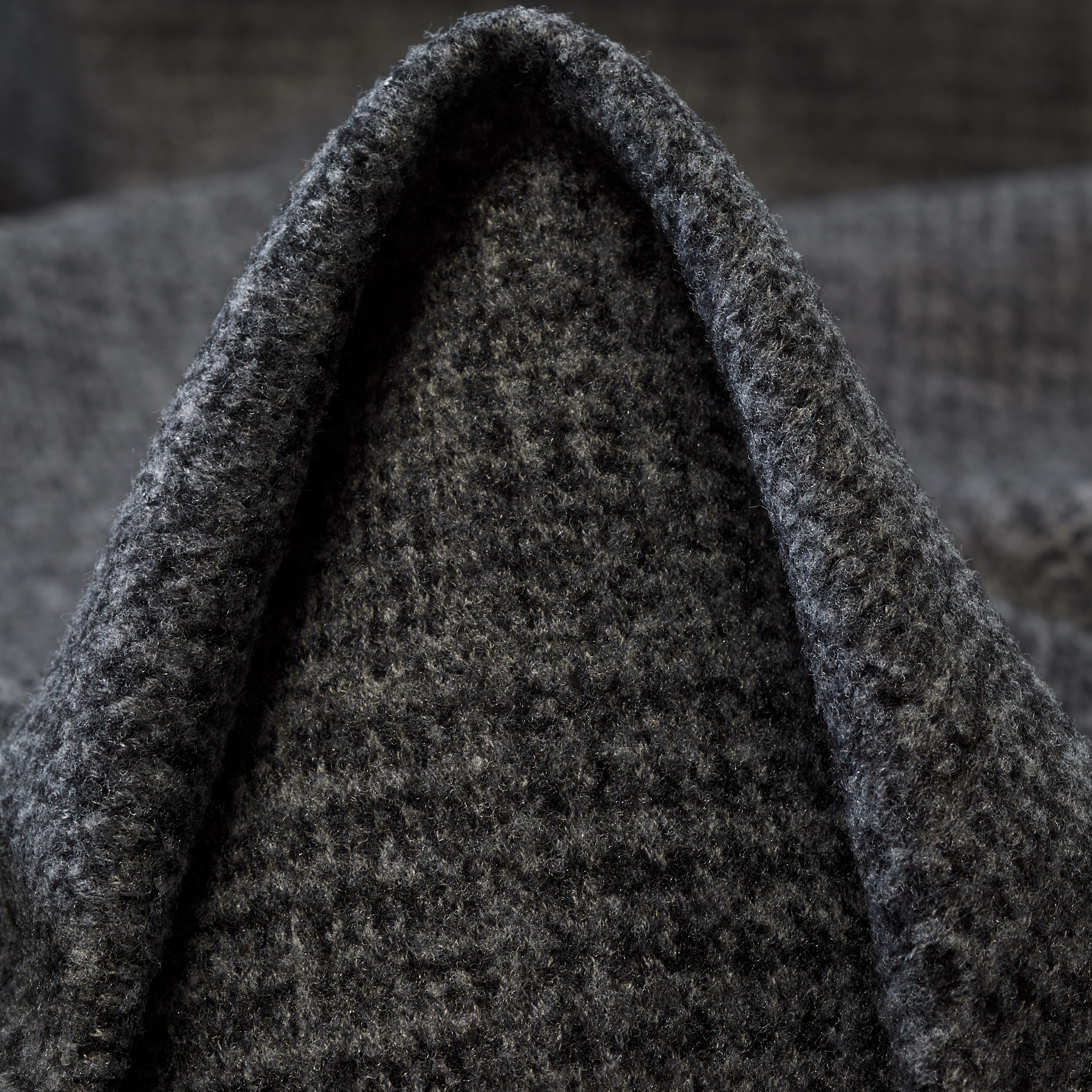 JERSEY, JACQUARD, CHECK, ASPHALT (F000035766)