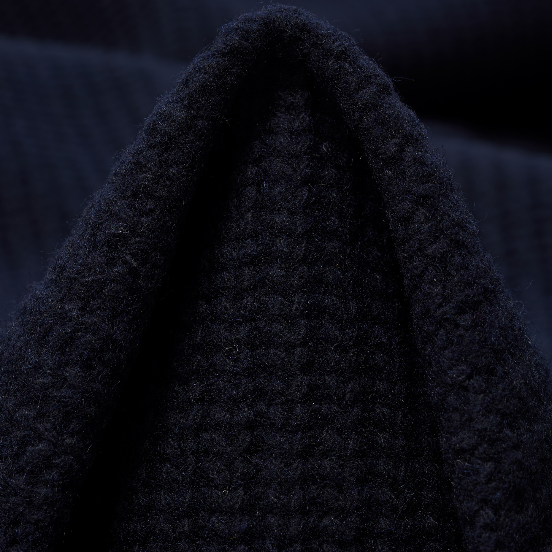 KNIT, BOILED WOOL, INDIA INK (F000047714)