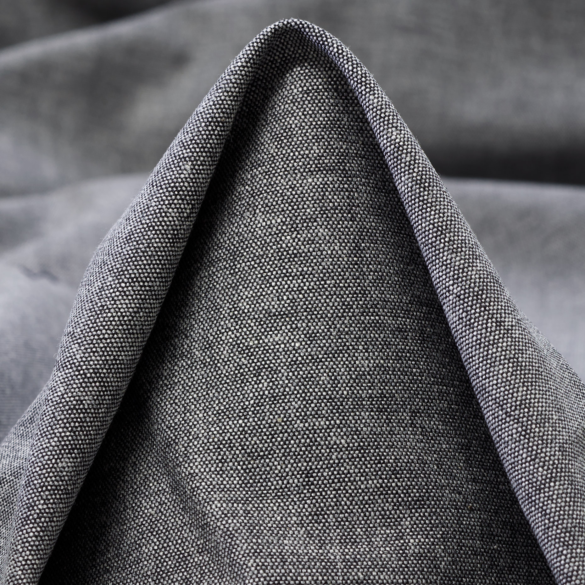 FLANNEL, COTTON ELASTIC, CHISELED STONE (F000042375)