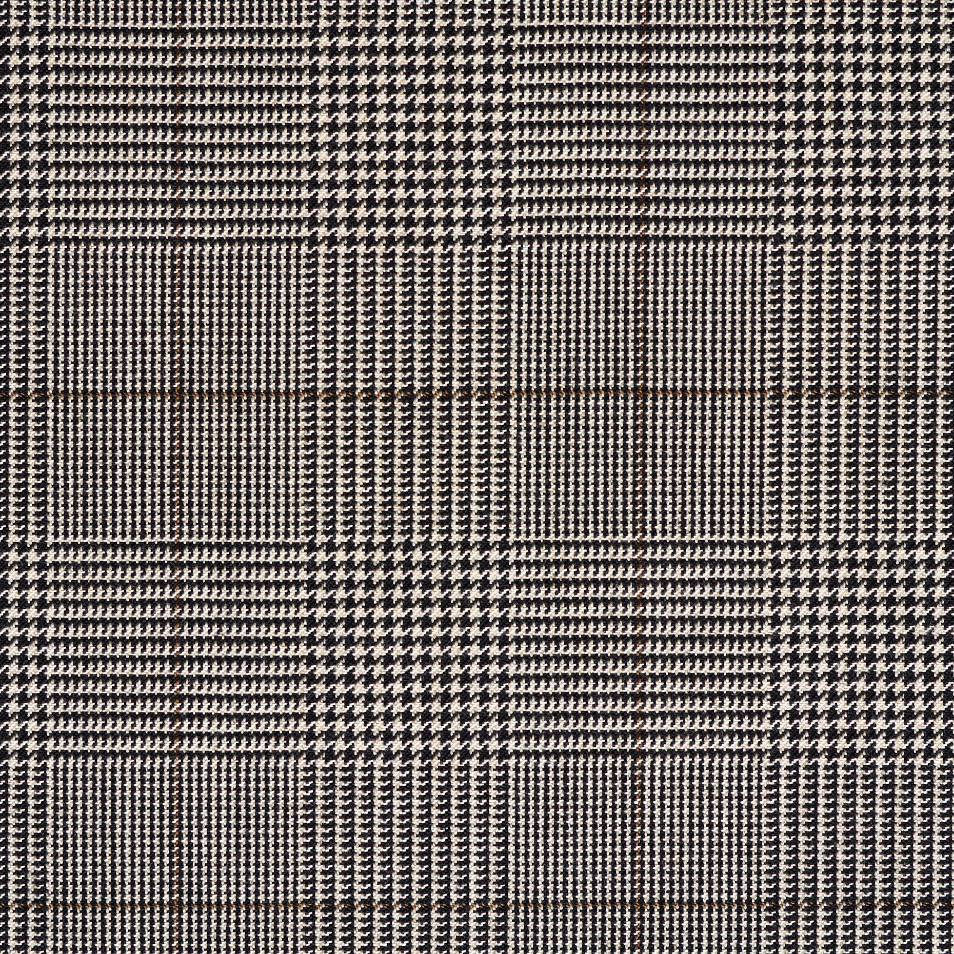 VIRGIN WOOL, COTTON BLEND, CHECK, ANTHRACITE&SILVER CLOUD (F000042454) - Texture