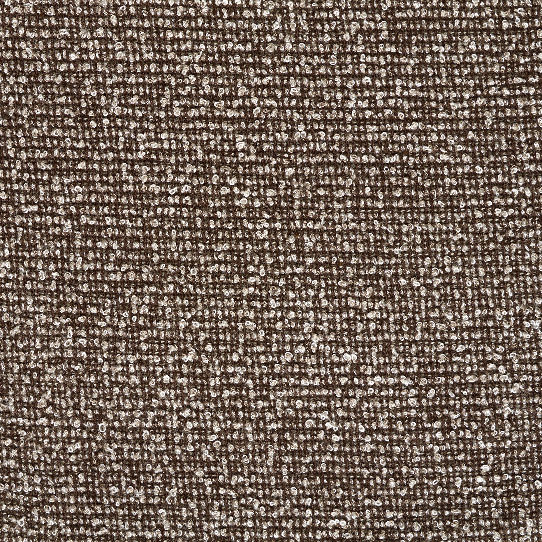 Jersey, Bouclé, Cotone, Seal Brown (F000044652) - Trama