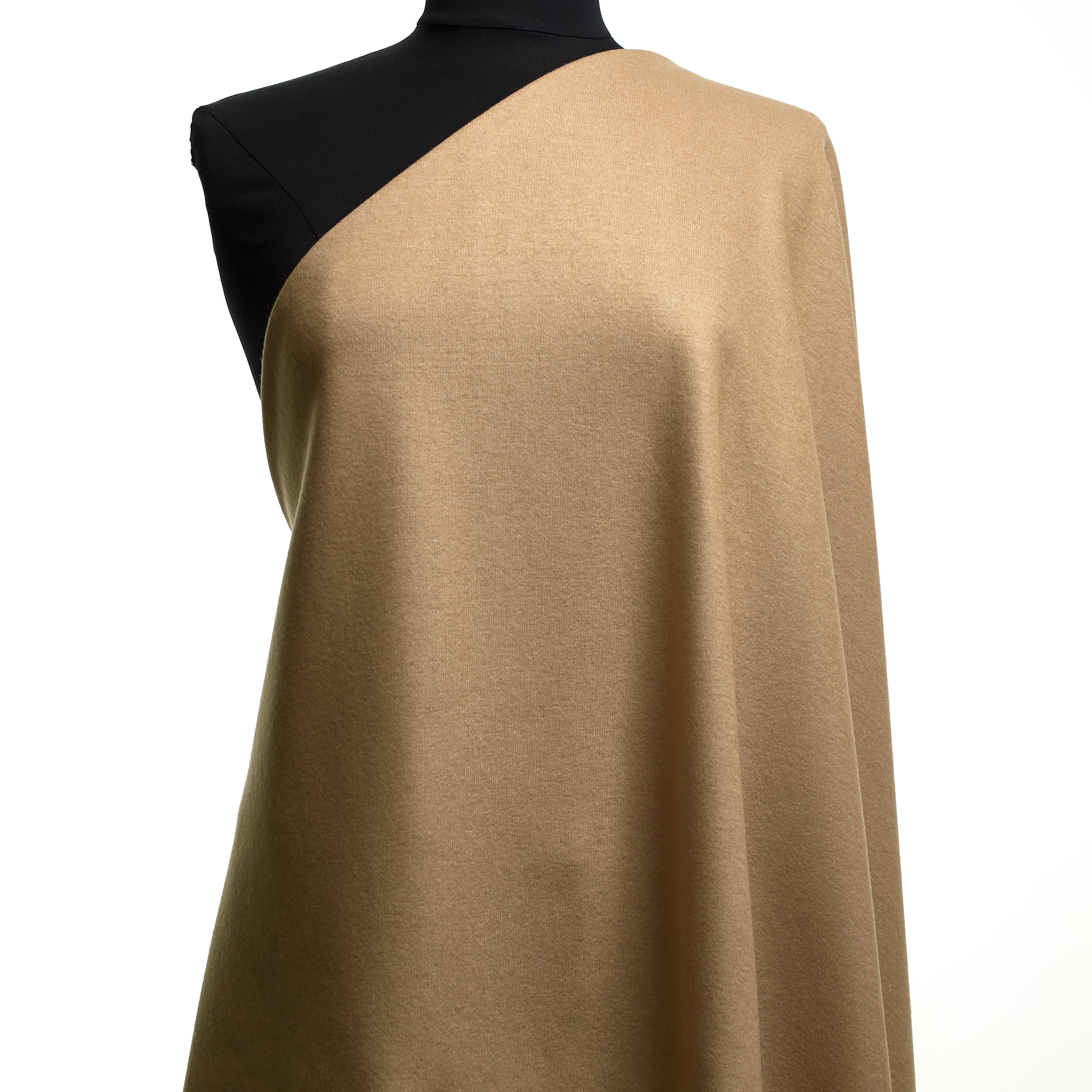 JERSEY, VIRGIN WOOL, MELANGE, IRISH CREAM (F000047674) - Mannequin