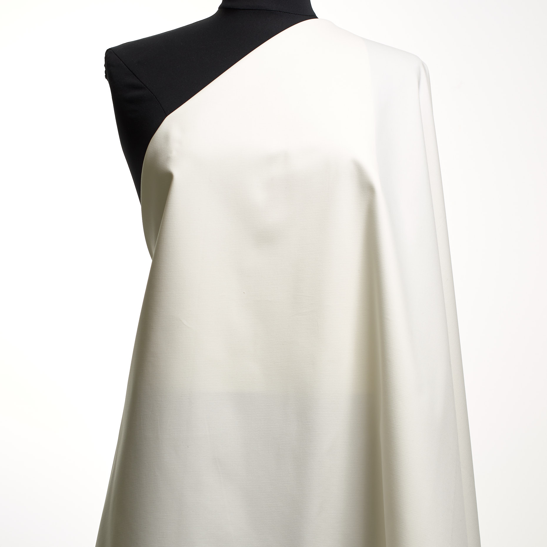 COTTON, ELASTIC, BRUSHED, SNOW WHITE (F000045201) - Mannequin