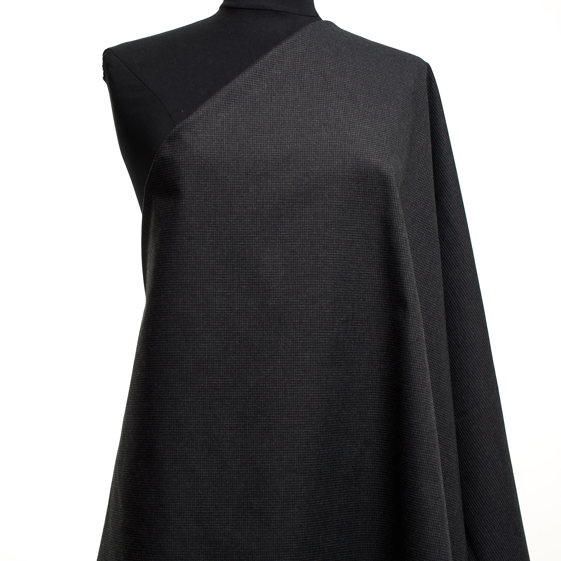 Bawełna, Stretch, Szczotkowany, Nine Iron (F000044873) - Manekin