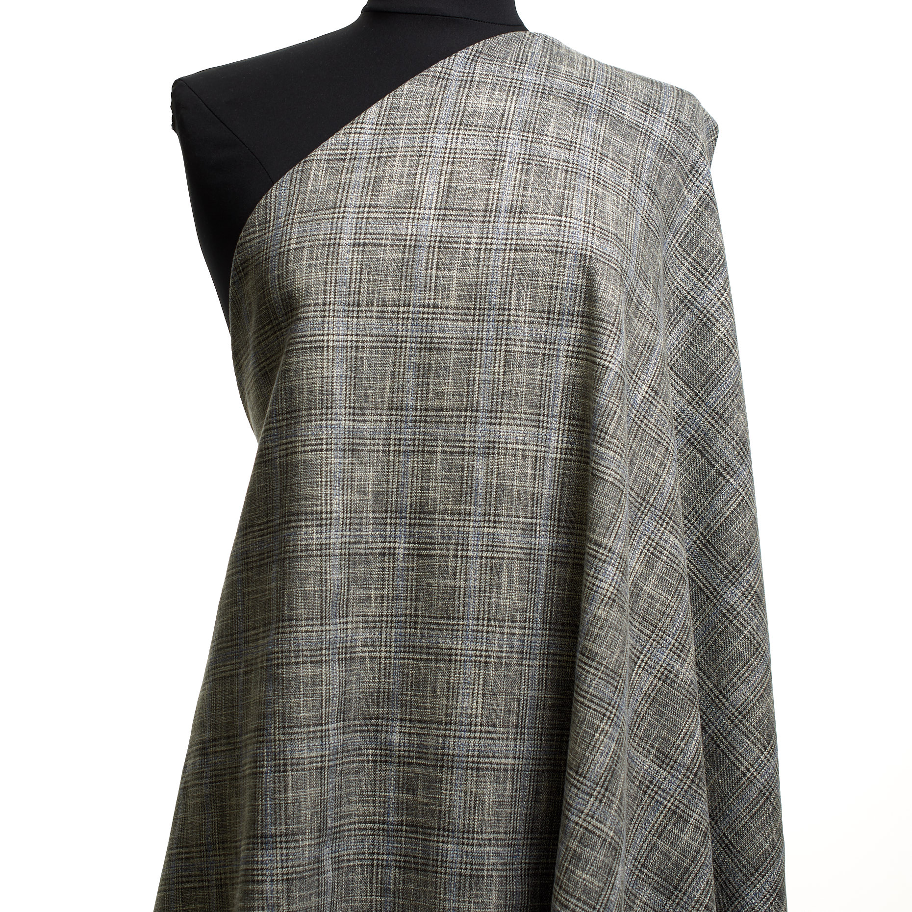 Algodón Mix, Cuadro, Steel Gray (F000044448) - Maniquí