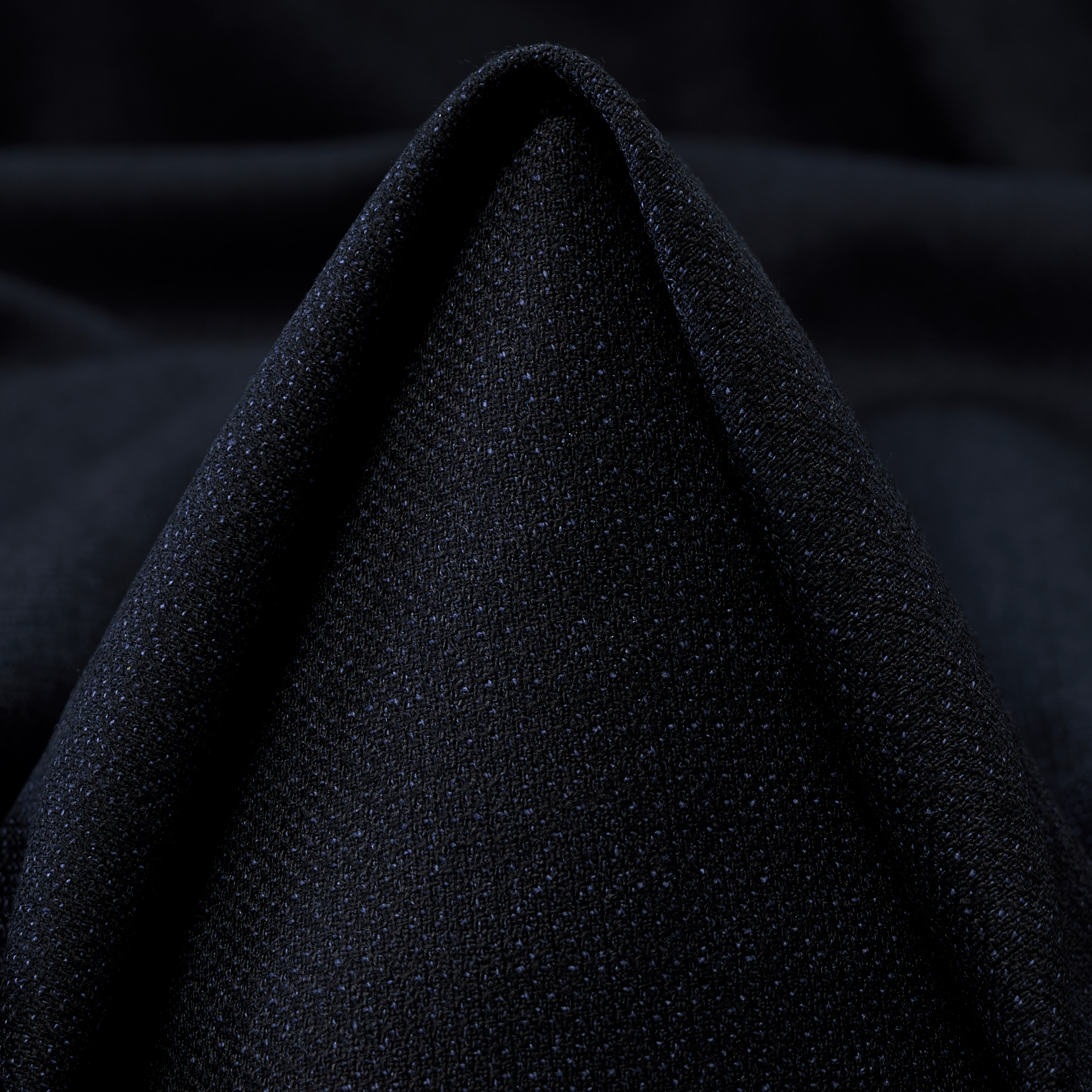 Виргинская шерсть, Меланж, Caviar (F000047075)