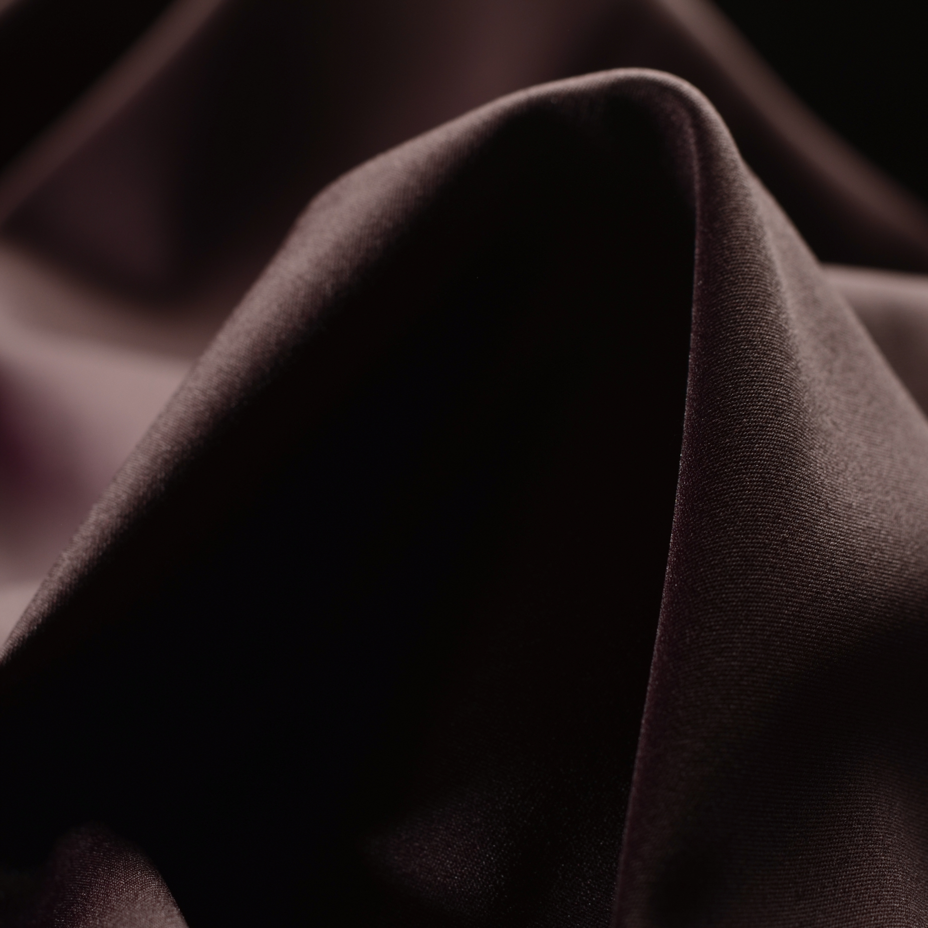 SATIN, ELASTIC, DARK PLUM (F000014355)