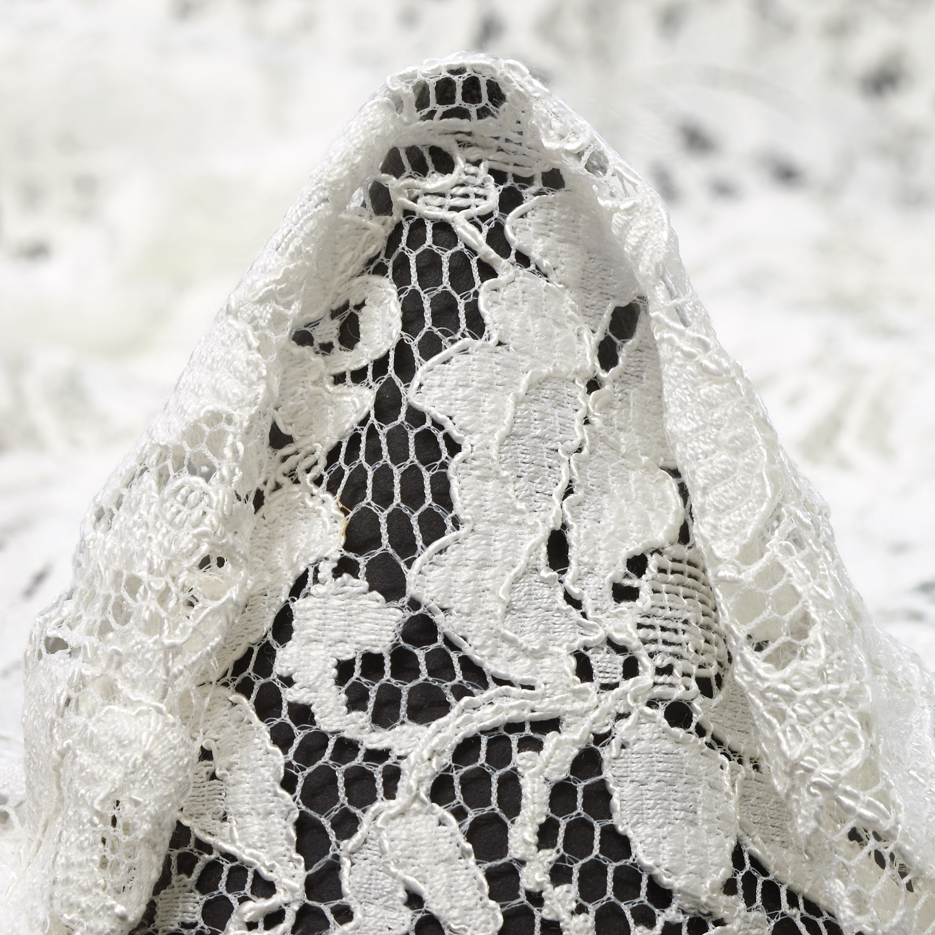 Spitze, Viskose, Floral, Marshmallow (F000046218)