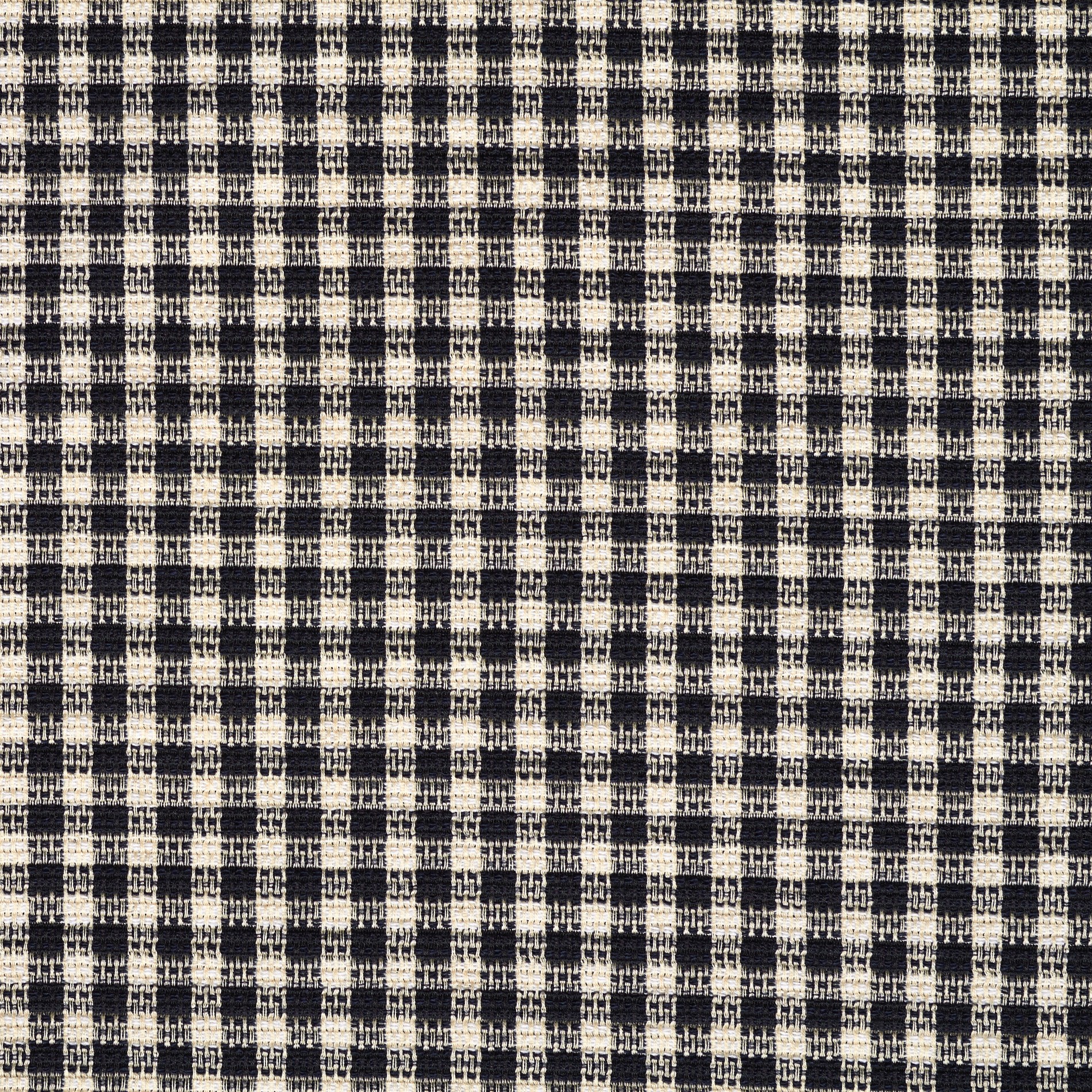 Algodón, Cuadro, Elástico, Antique White&Parisian Night (F000031621) - Tejido